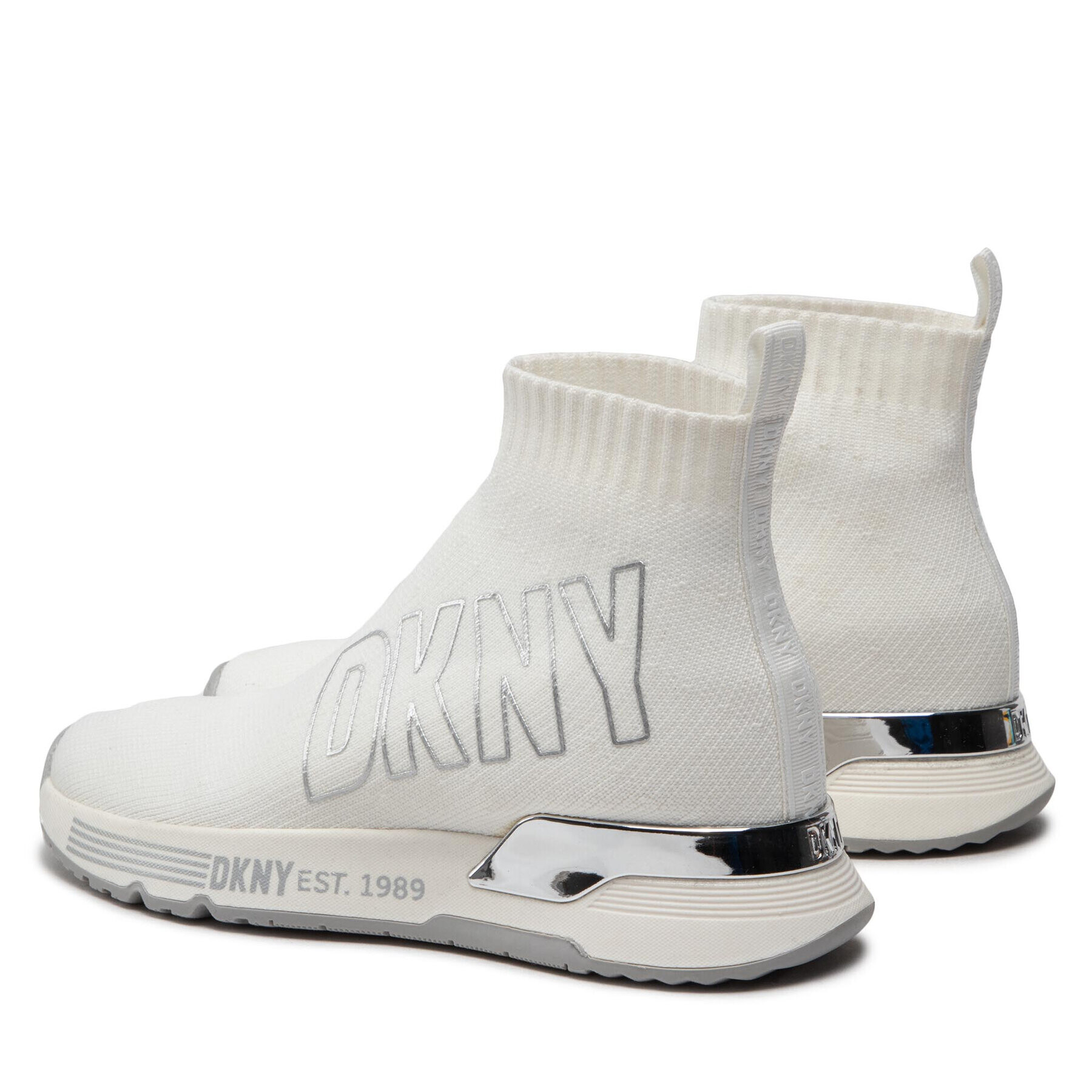 DKNY Sneakers Nona K2241852 Alb - Pled.ro