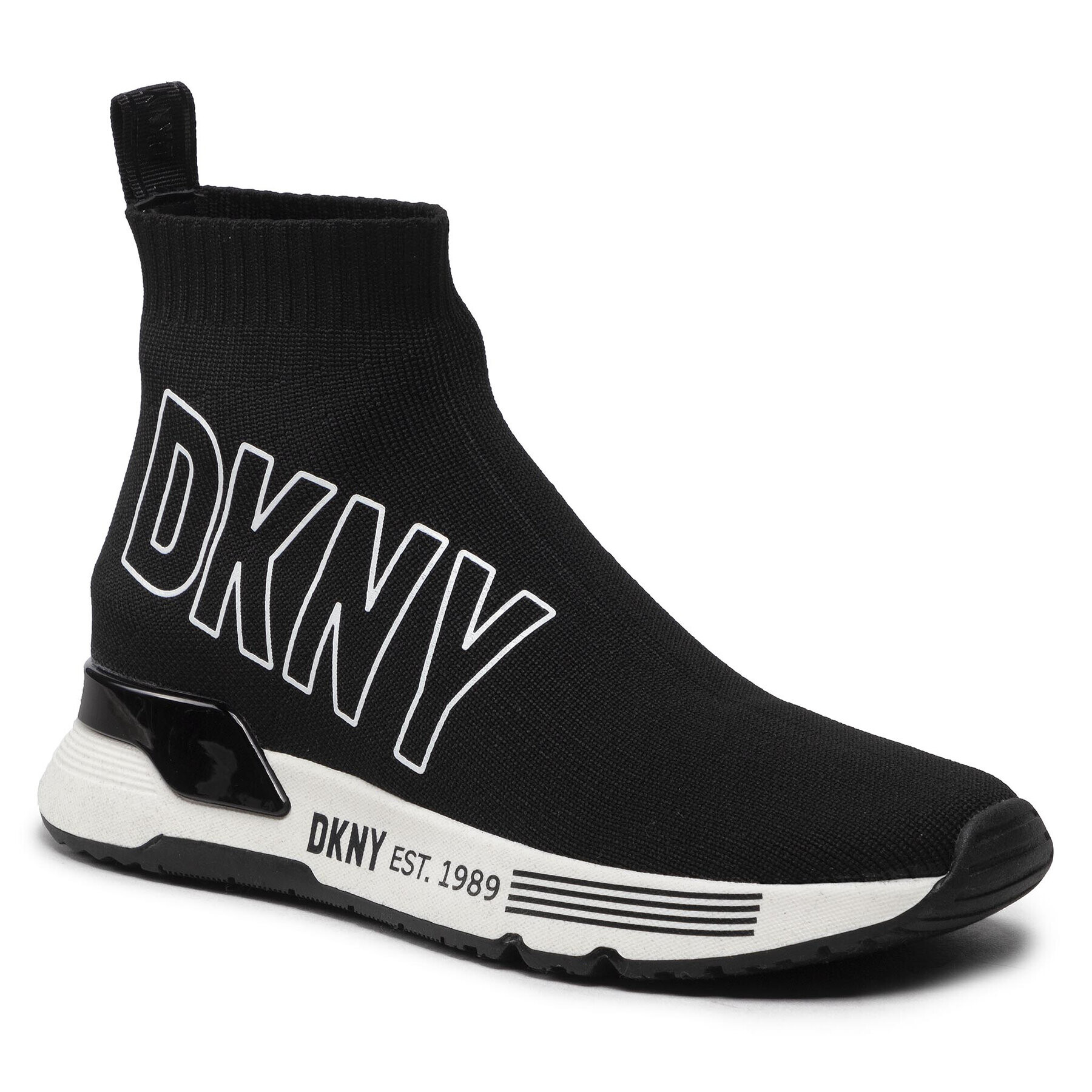 DKNY Sneakers Nona-Sock K2241852 Negru - Pled.ro