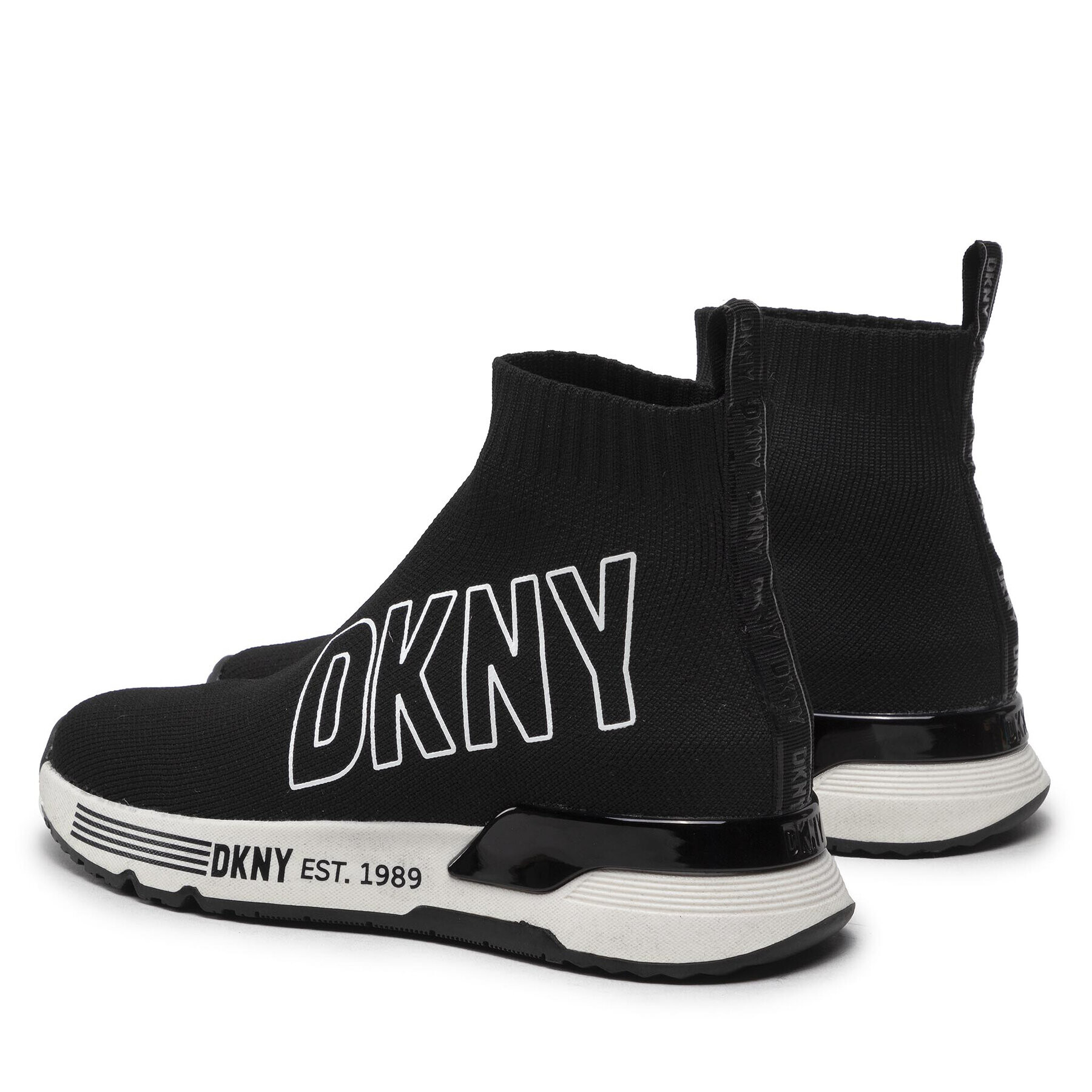 DKNY Sneakers Nona-Sock K2241852 Negru - Pled.ro