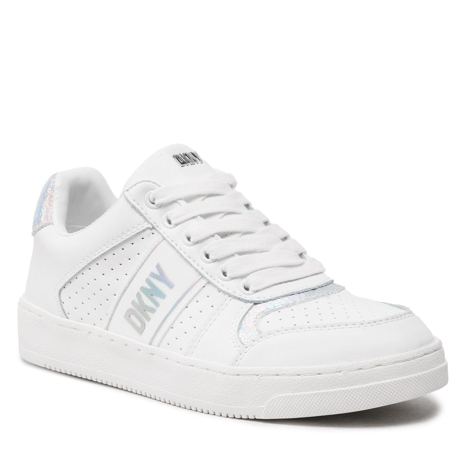 DKNY Sneakers Odlin K4215349 Alb - Pled.ro