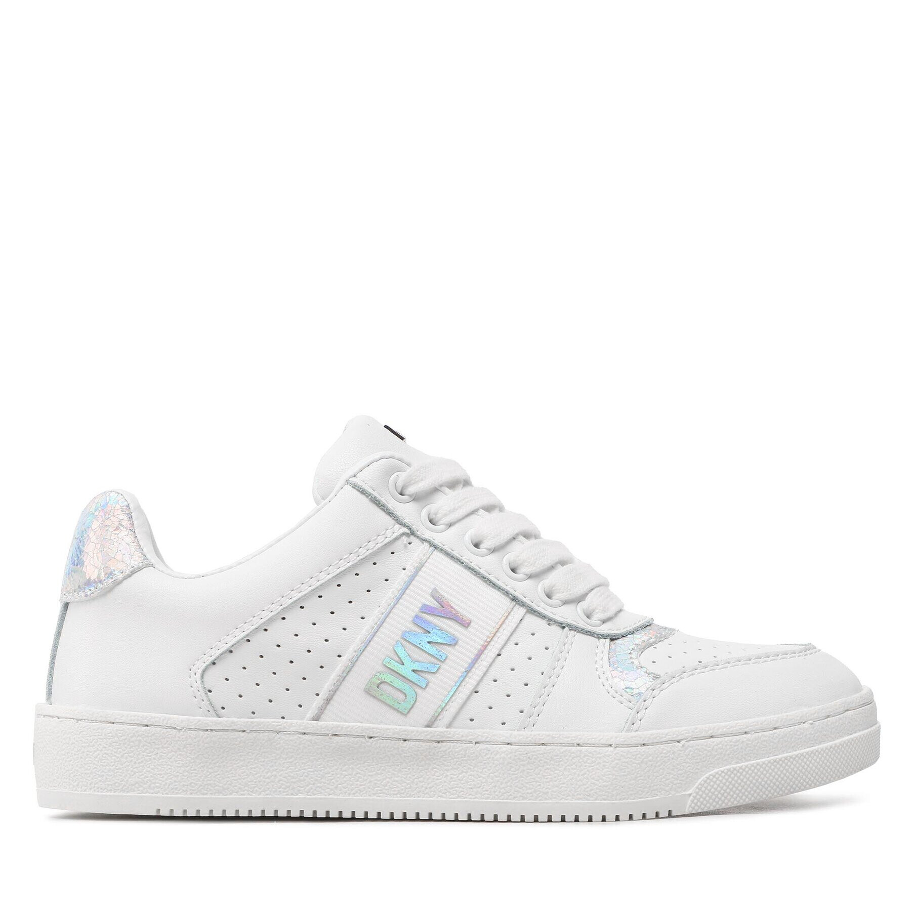 DKNY Sneakers Odlin K4215349 Alb - Pled.ro