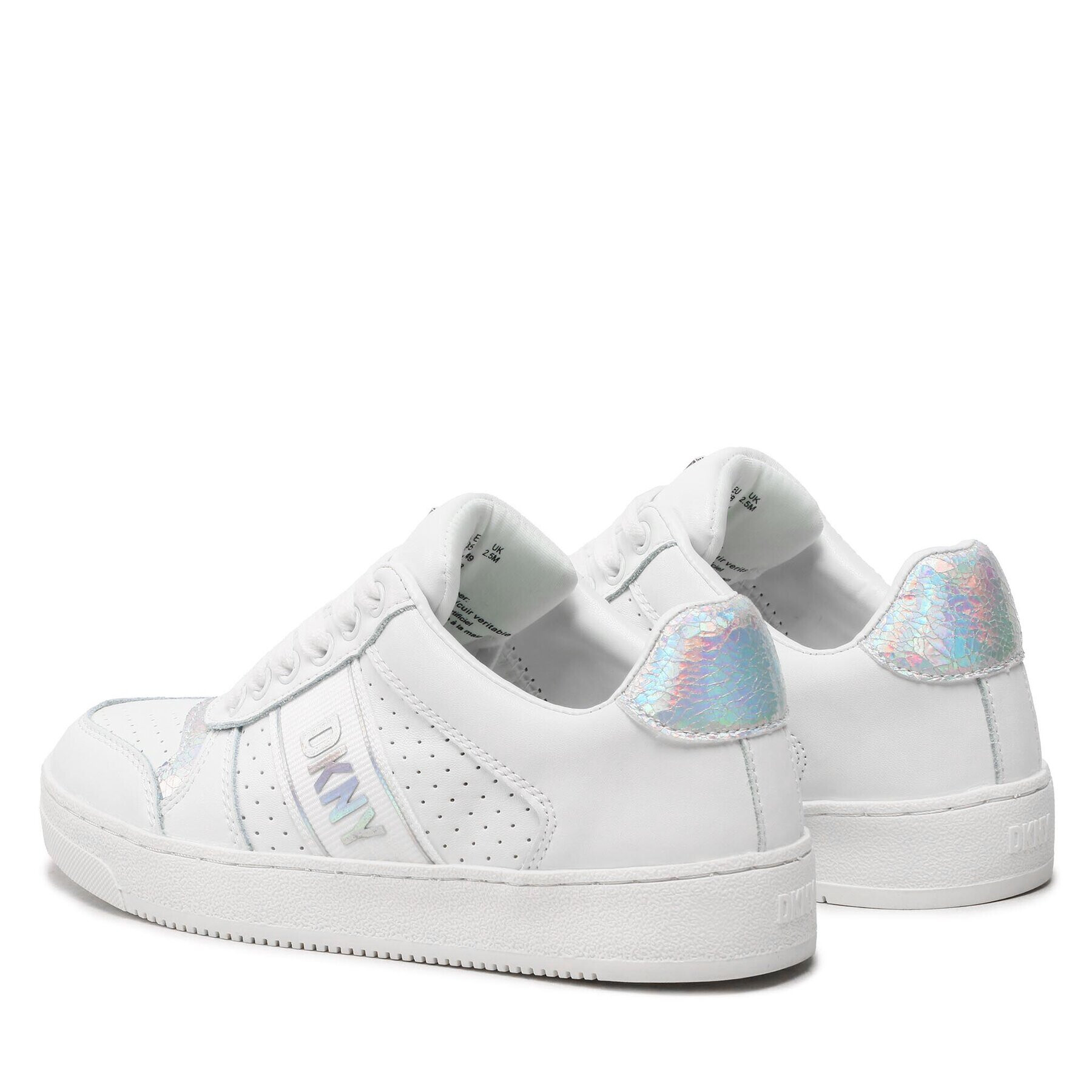 DKNY Sneakers Odlin K4215349 Alb - Pled.ro