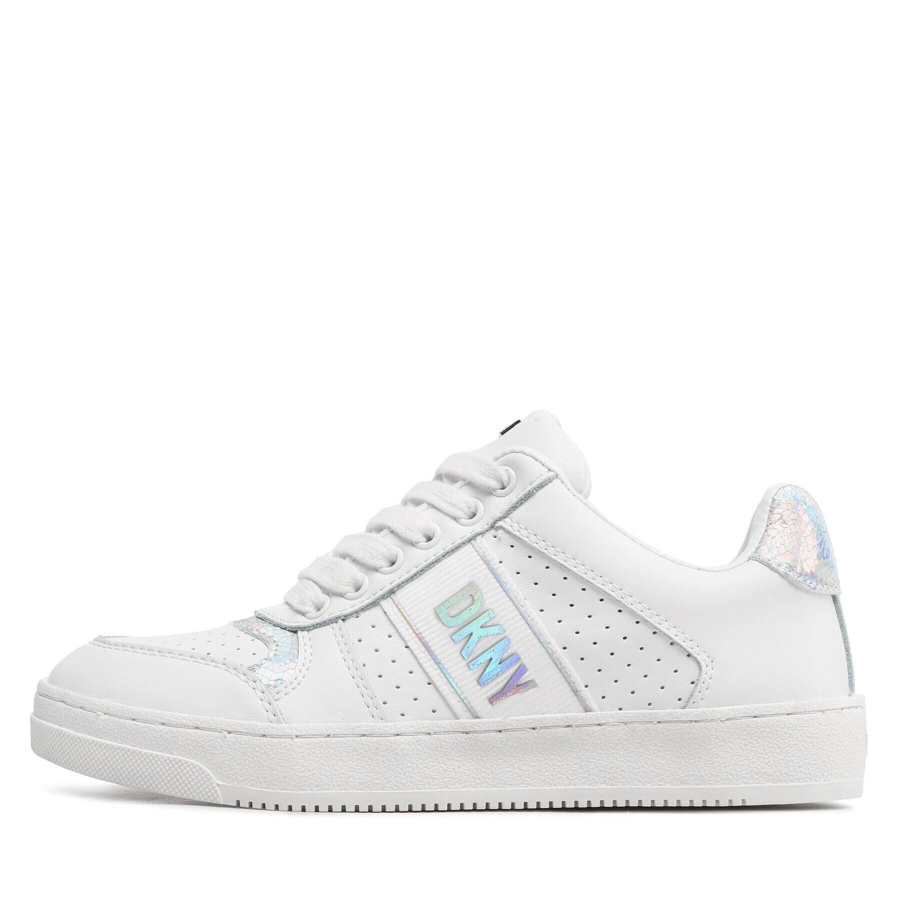 DKNY Sneakers Odlin K4215349 Alb - Pled.ro