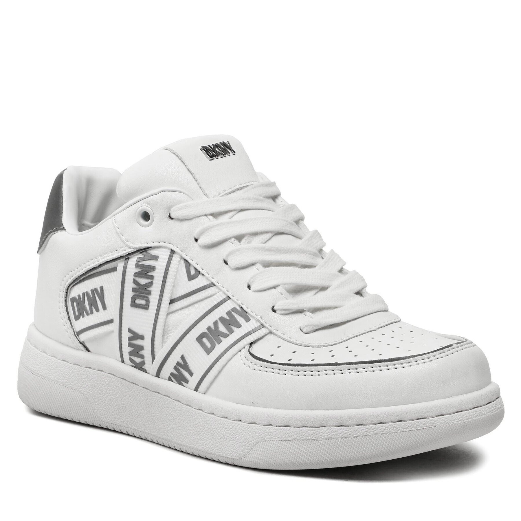 DKNY Sneakers Olicia K4205683 Alb - Pled.ro