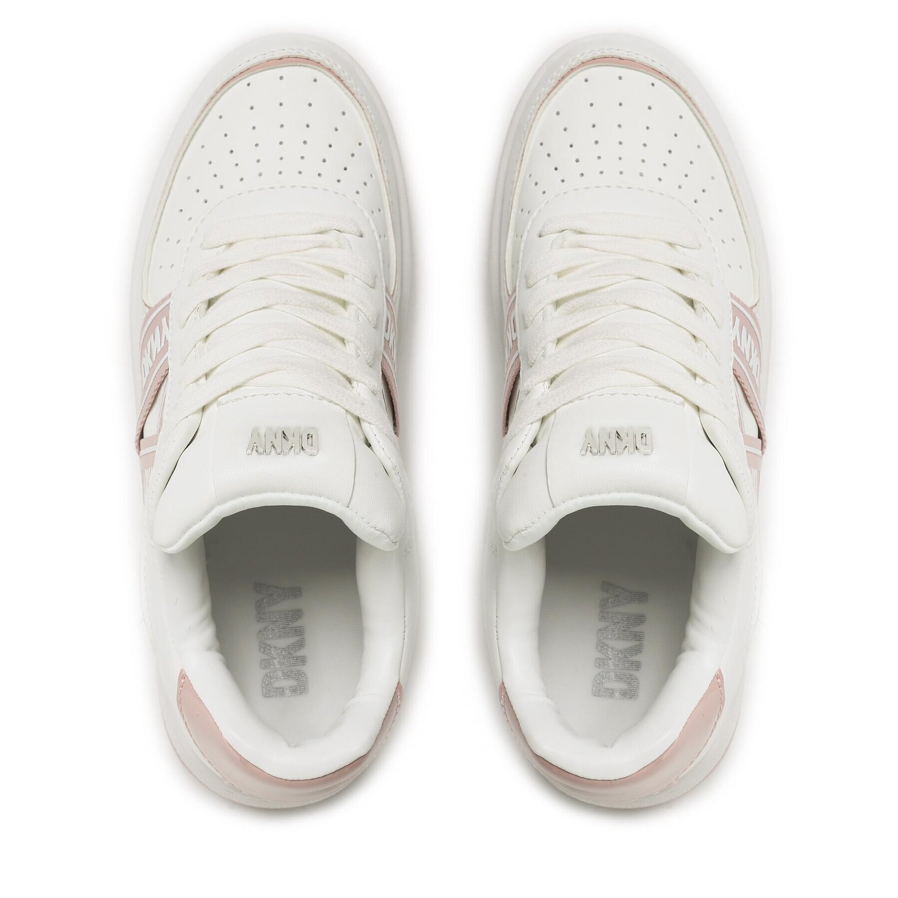 DKNY Sneakers Olicia K4205683 Alb - Pled.ro