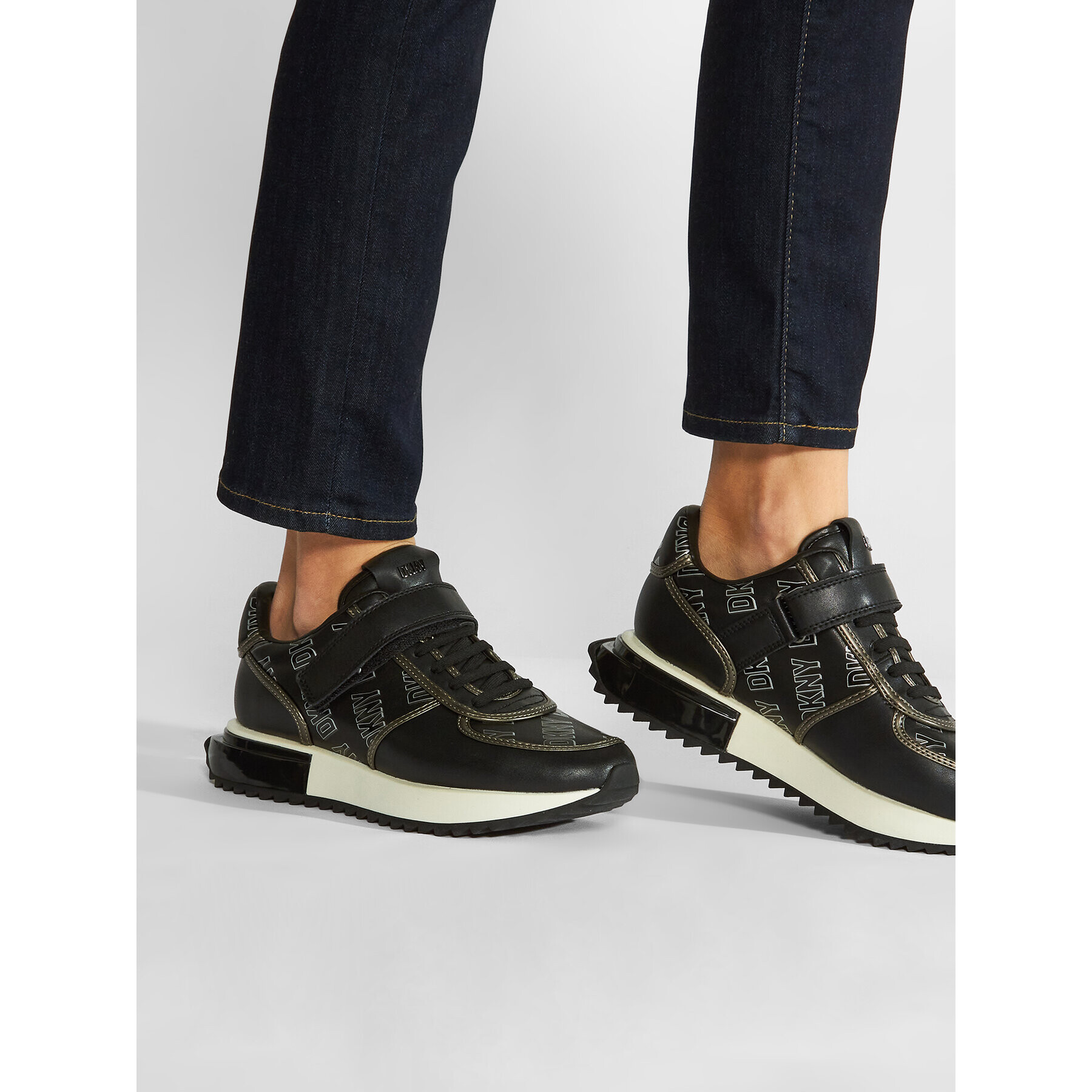 DKNY Sneakers Pamm K3214571 Negru - Pled.ro