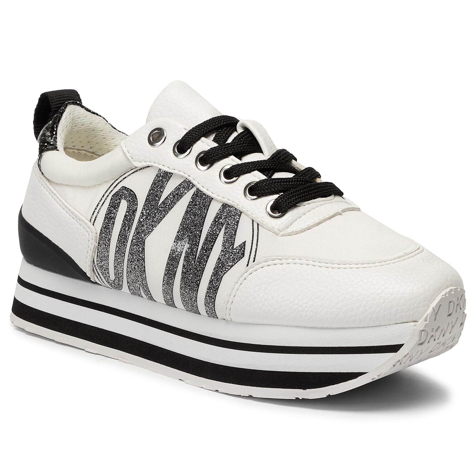 DKNY Sneakers Panya K2943812 Alb - Pled.ro