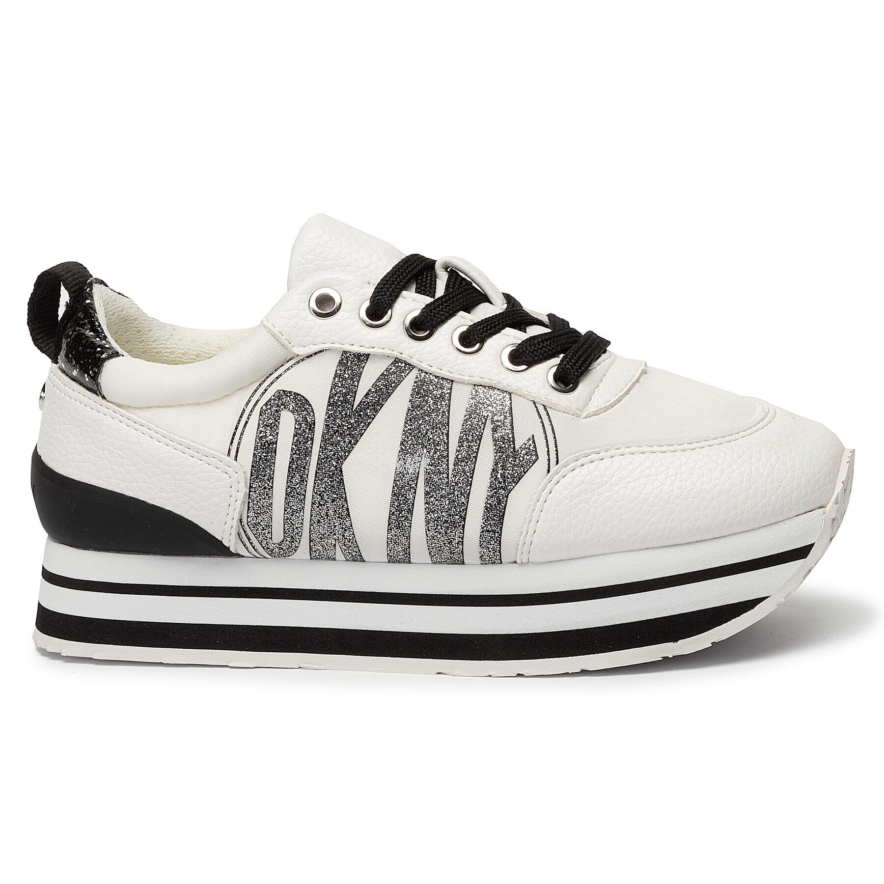 DKNY Sneakers Panya K2943812 Alb - Pled.ro