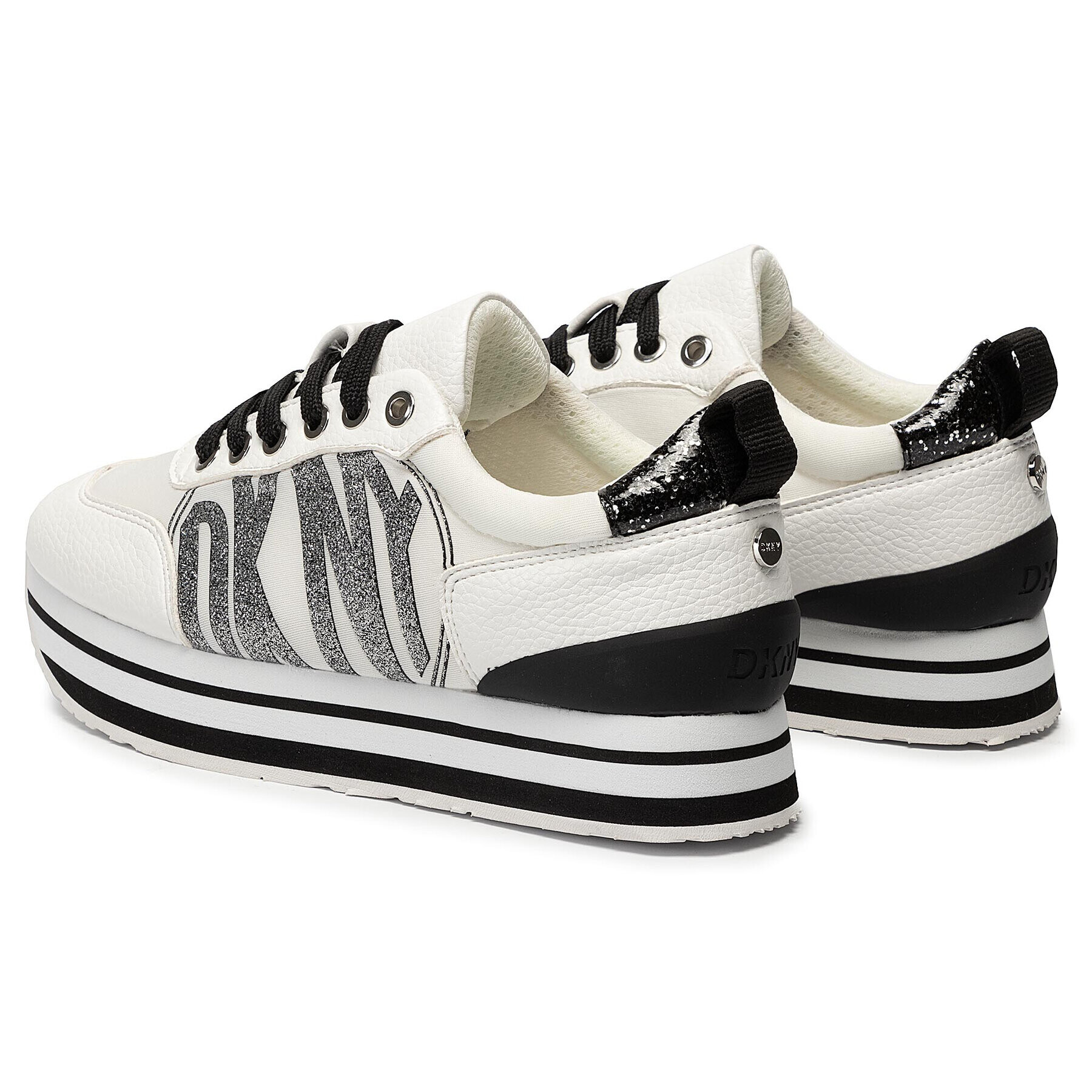 DKNY Sneakers Panya K2943812 Alb - Pled.ro