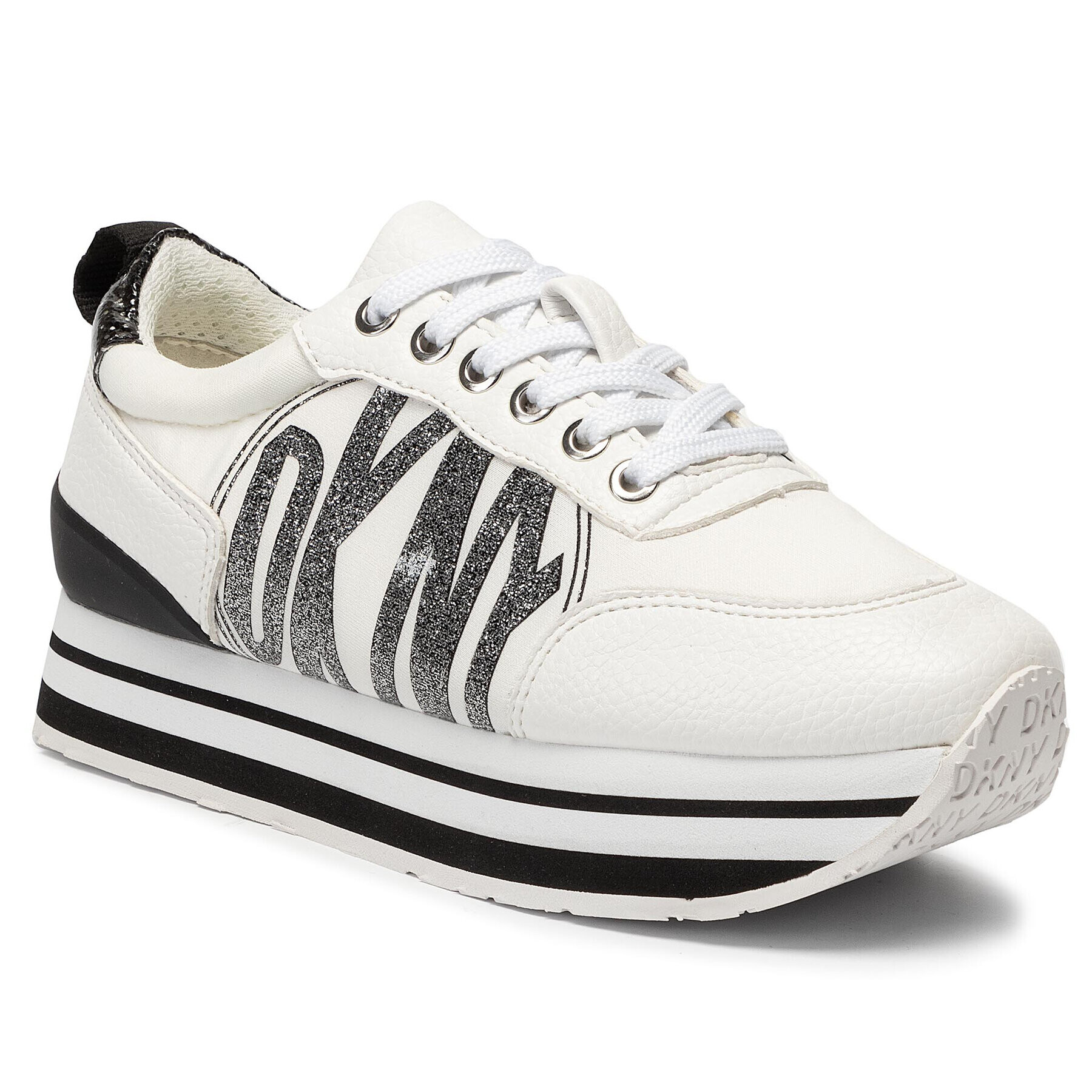 DKNY Sneakers Panya K2943812 Alb - Pled.ro