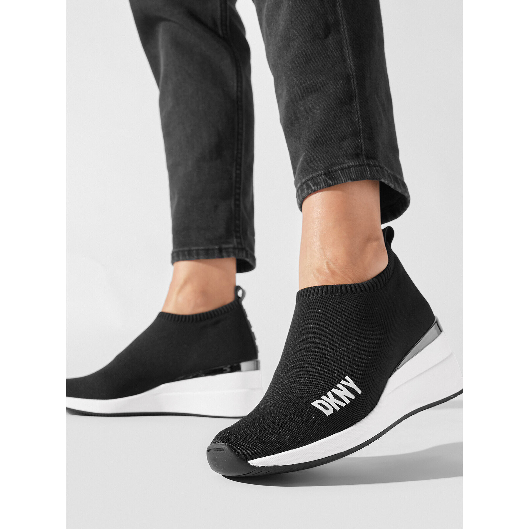 DKNY Sneakers Parks K2305973 Negru - Pled.ro