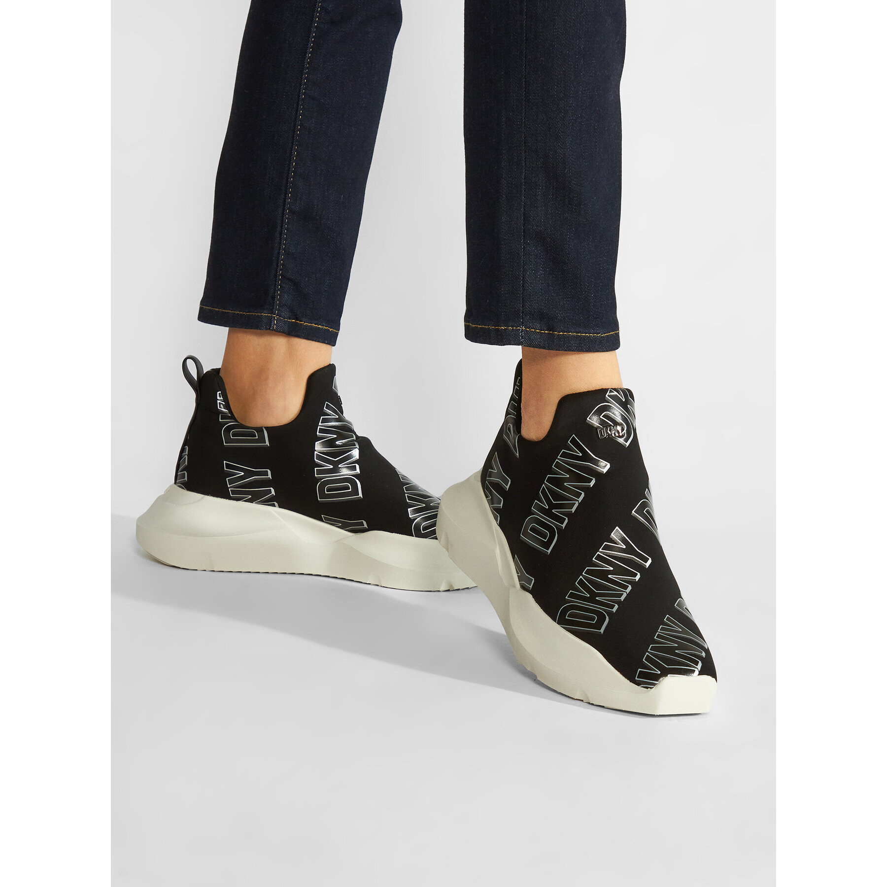 DKNY Sneakers Ramonia K3247537 Negru - Pled.ro