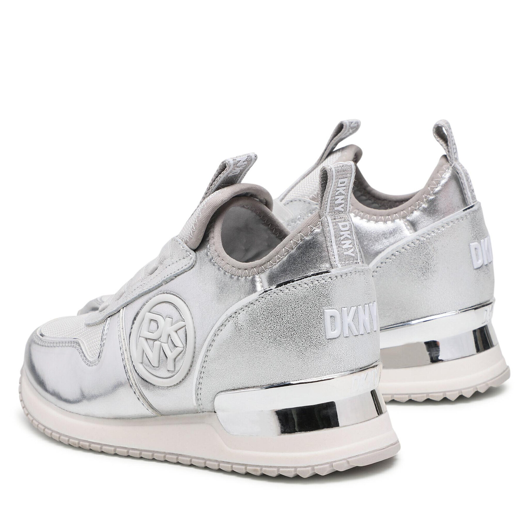 DKNY Sneakers Sabatini K1243124 Argintiu - Pled.ro