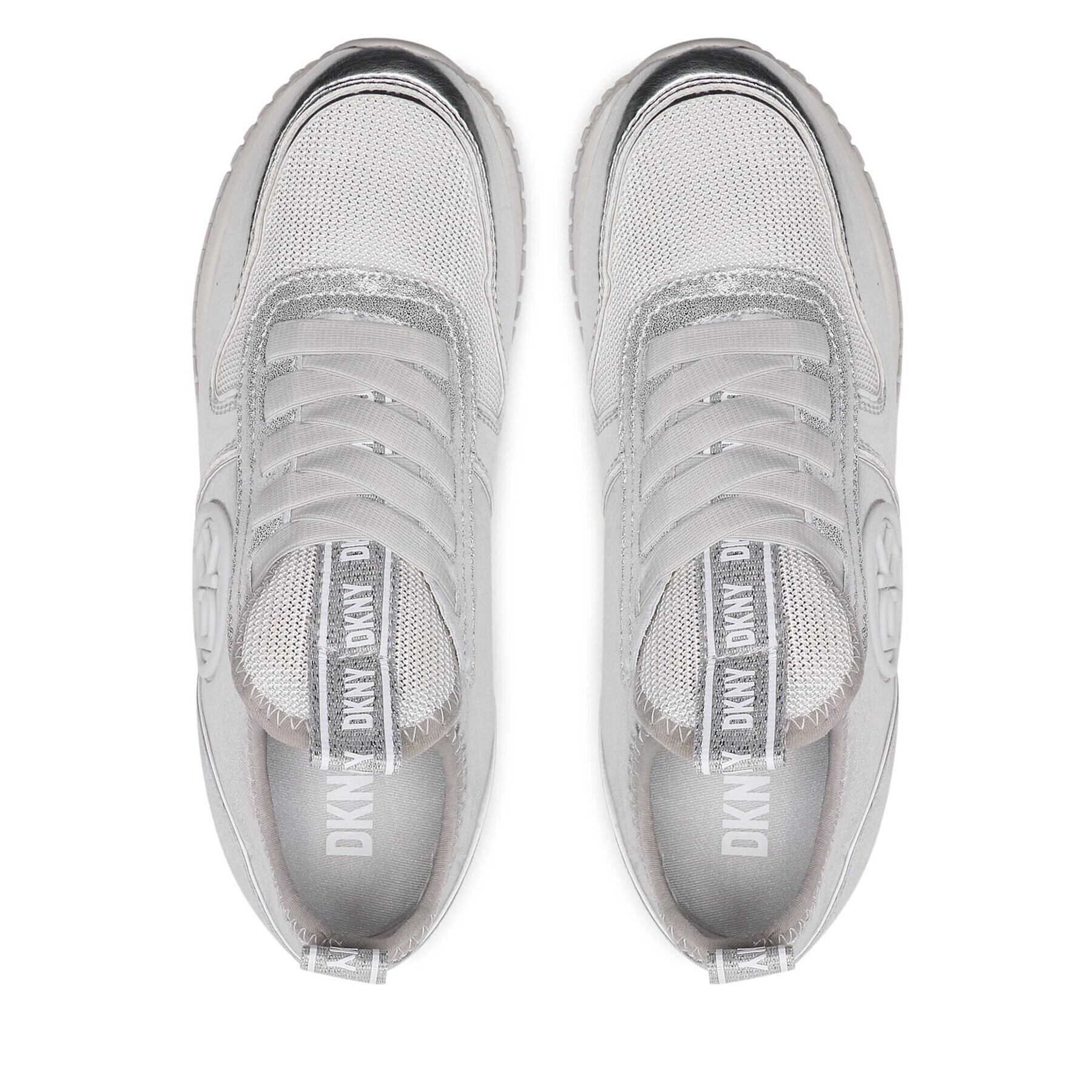 DKNY Sneakers Sabatini K1243124 Argintiu - Pled.ro