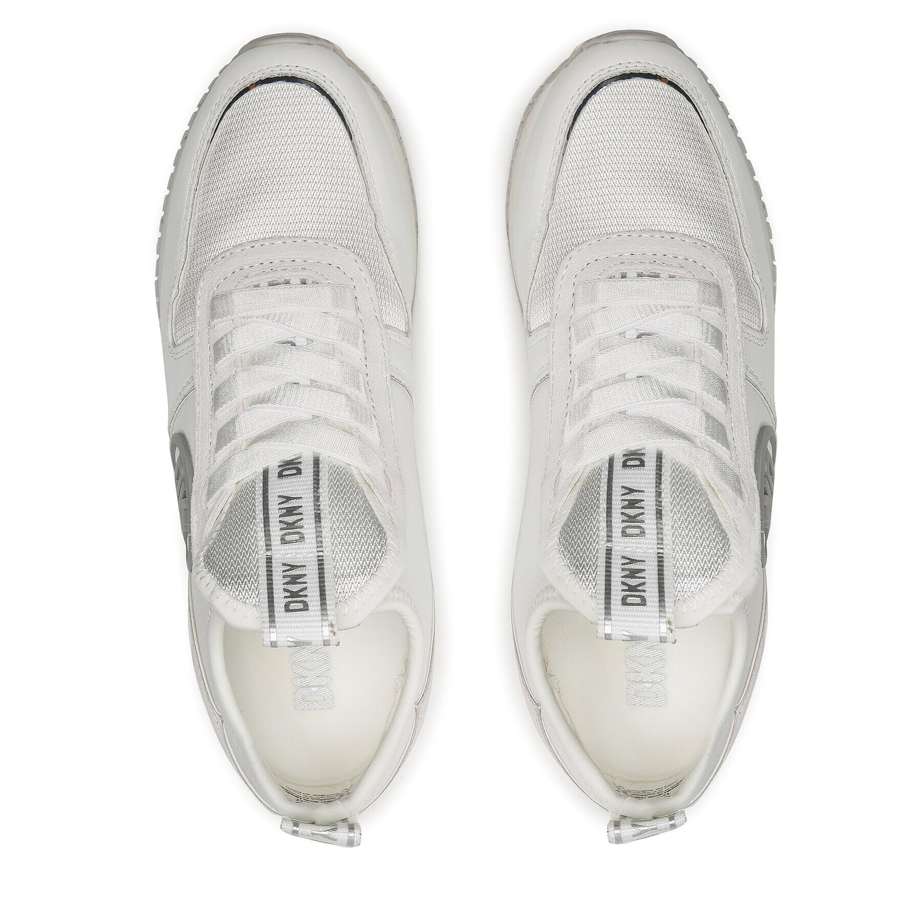 DKNY Sneakers Sabatini K4261395 Alb - Pled.ro