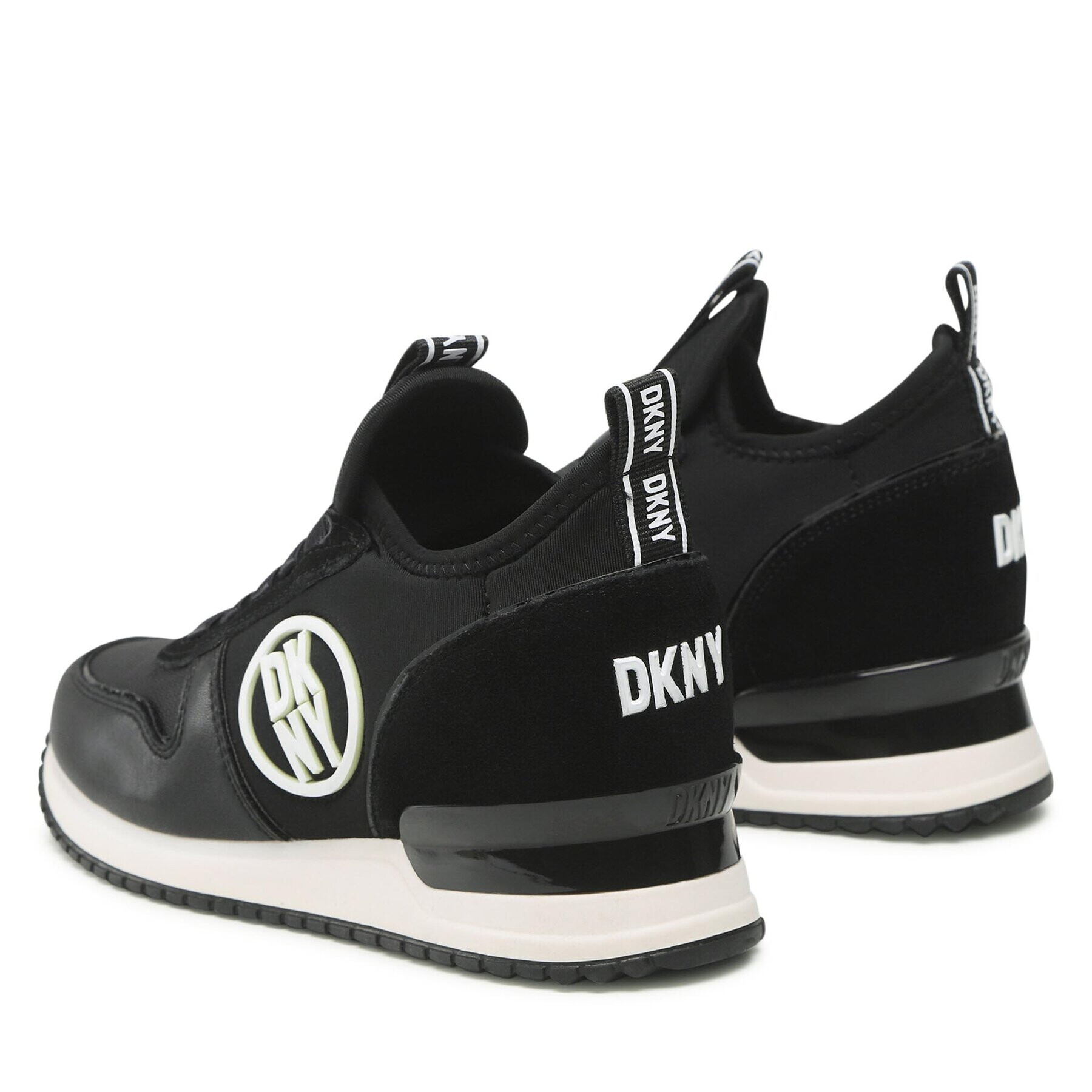 DKNY Sneakers Sabatini K4261395 Negru - Pled.ro