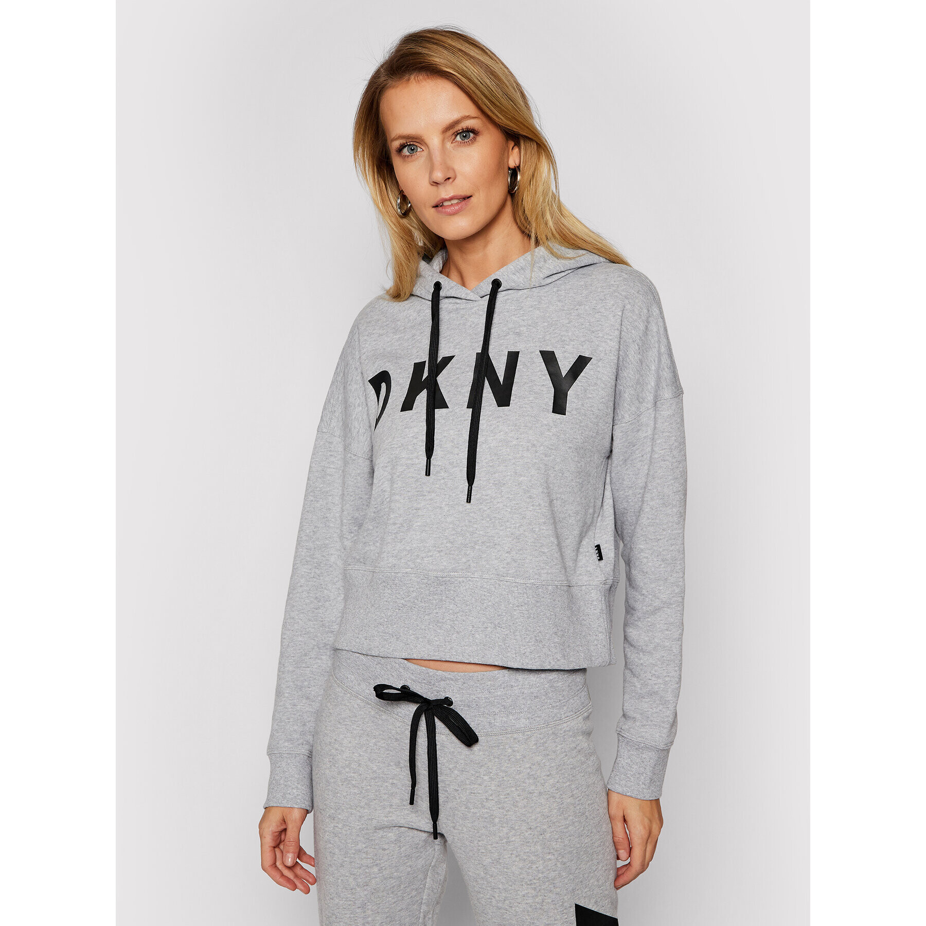 DKNY Sport Bluză DP0T7970 Gri Regular Fit - Pled.ro