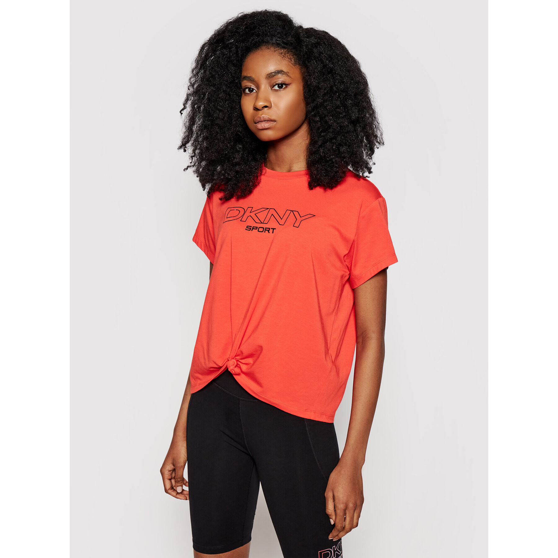 DKNY Sport Tricou DP1T8020 Roșu Regular Fit - Pled.ro