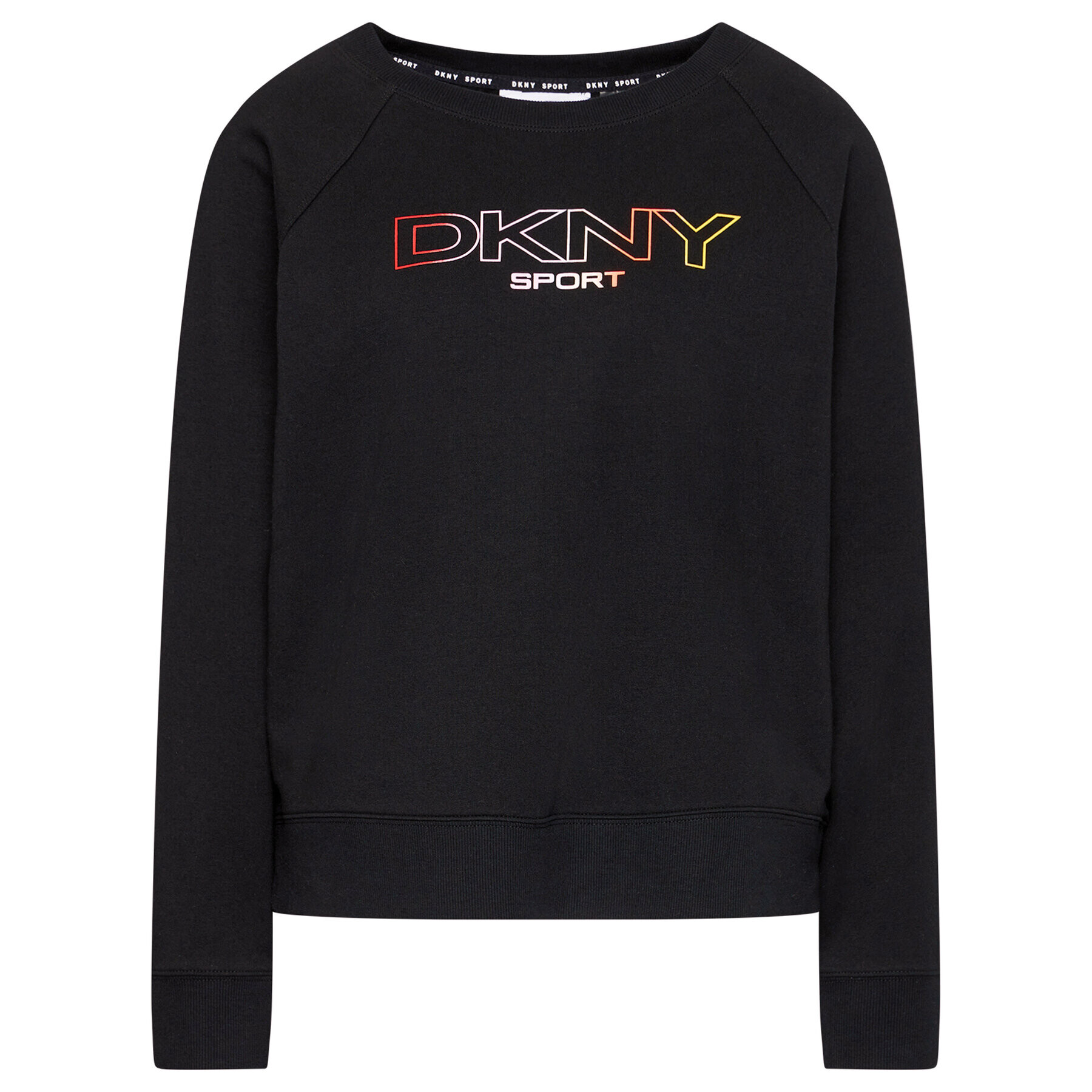 DKNY Sport Bluză DP1T8022 Negru Regular Fit - Pled.ro