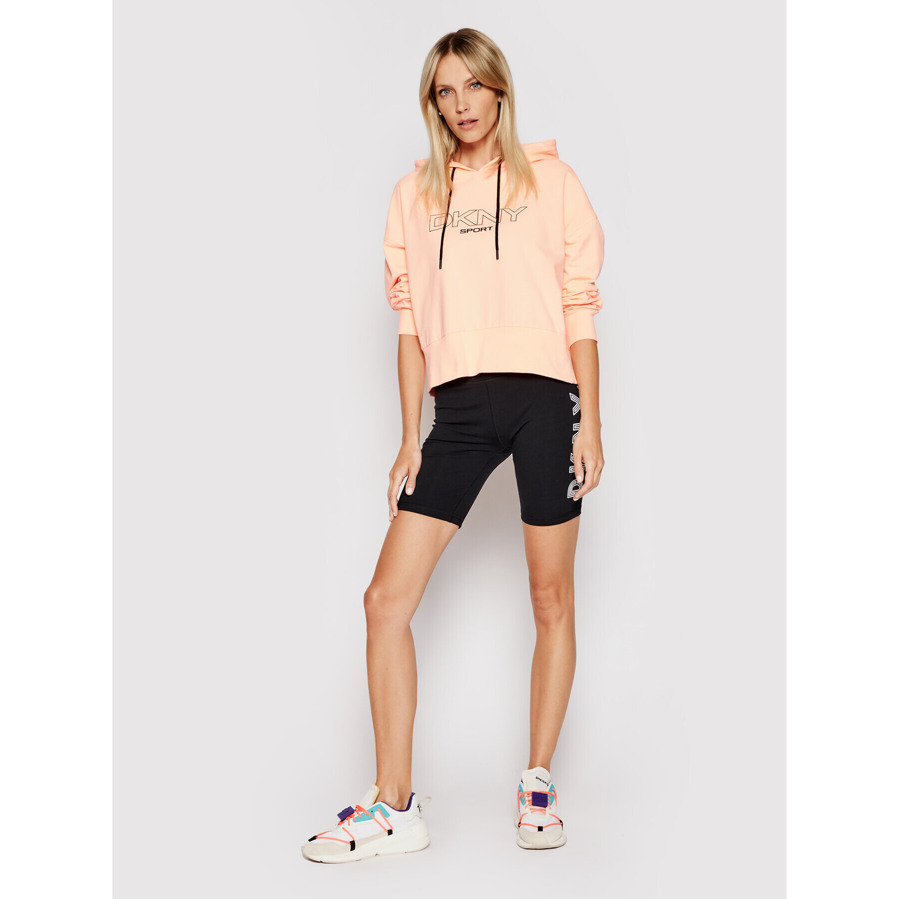 DKNY Sport Bluză DP1T8023 Portocaliu Regular Fit - Pled.ro