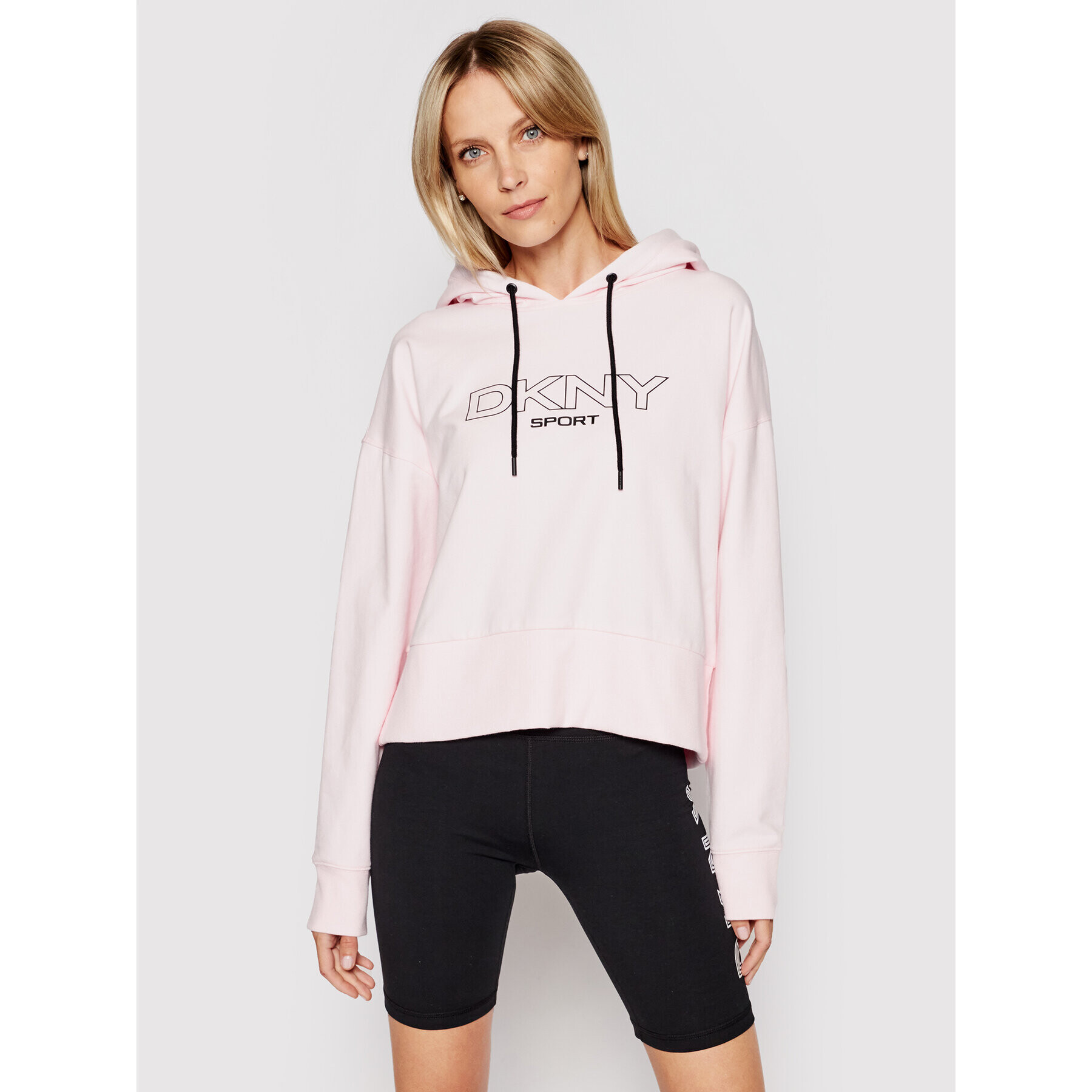 DKNY Sport Bluză DP1T8023 Roz Regular Fit - Pled.ro