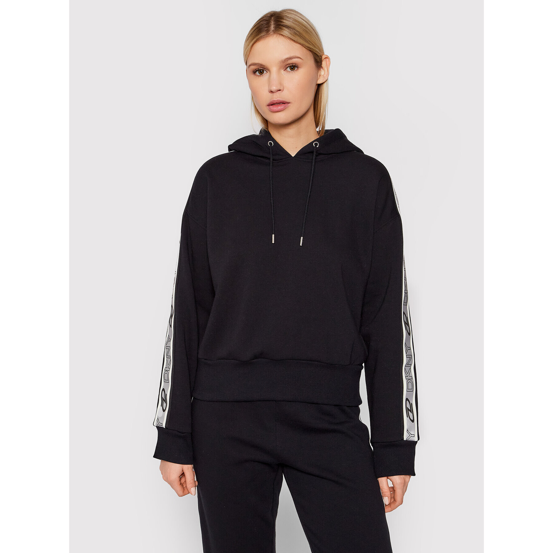 DKNY Sport Bluză DP1T8377 Negru Regular Fit - Pled.ro