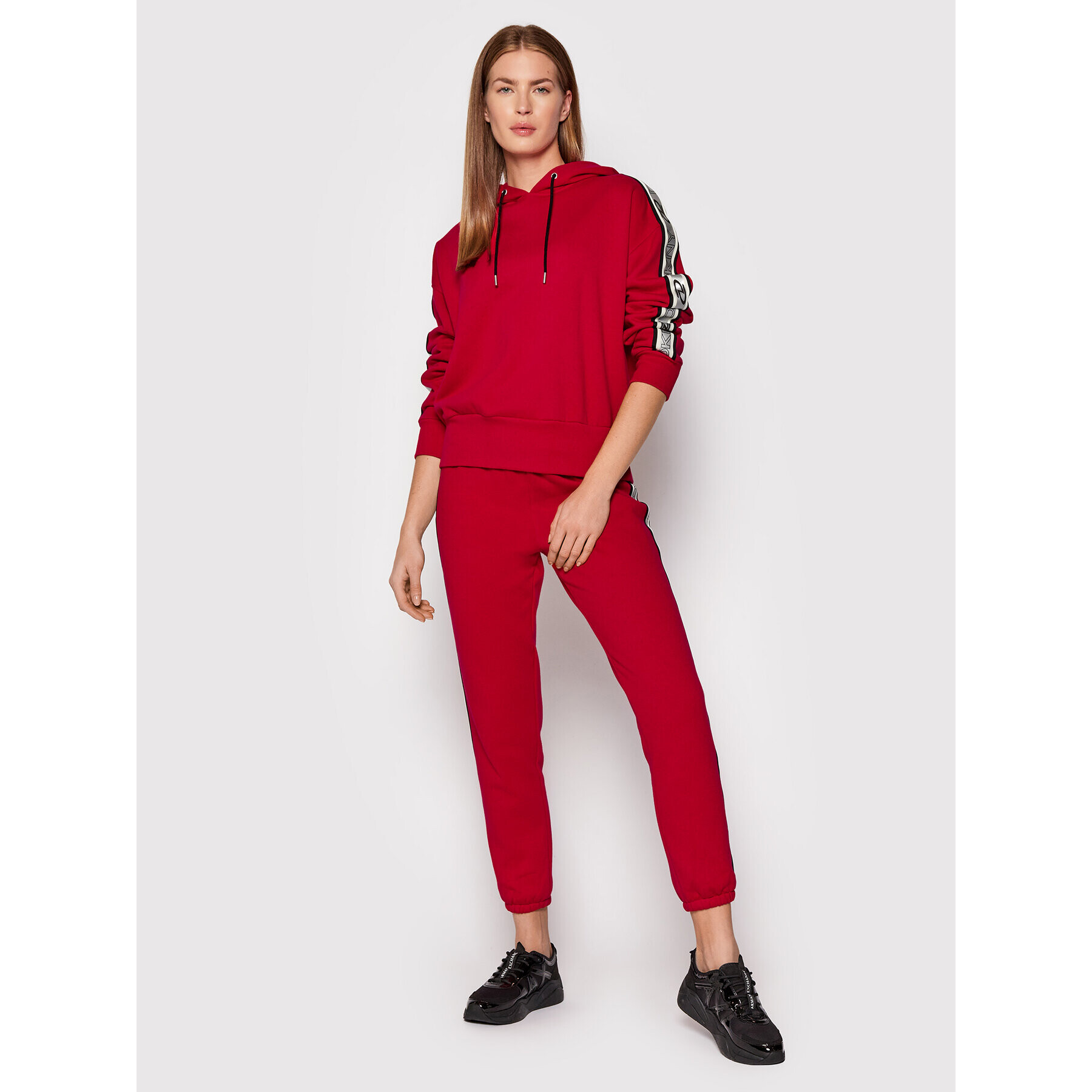 DKNY Sport Bluză DP1T8377 Roșu Regular Fit - Pled.ro