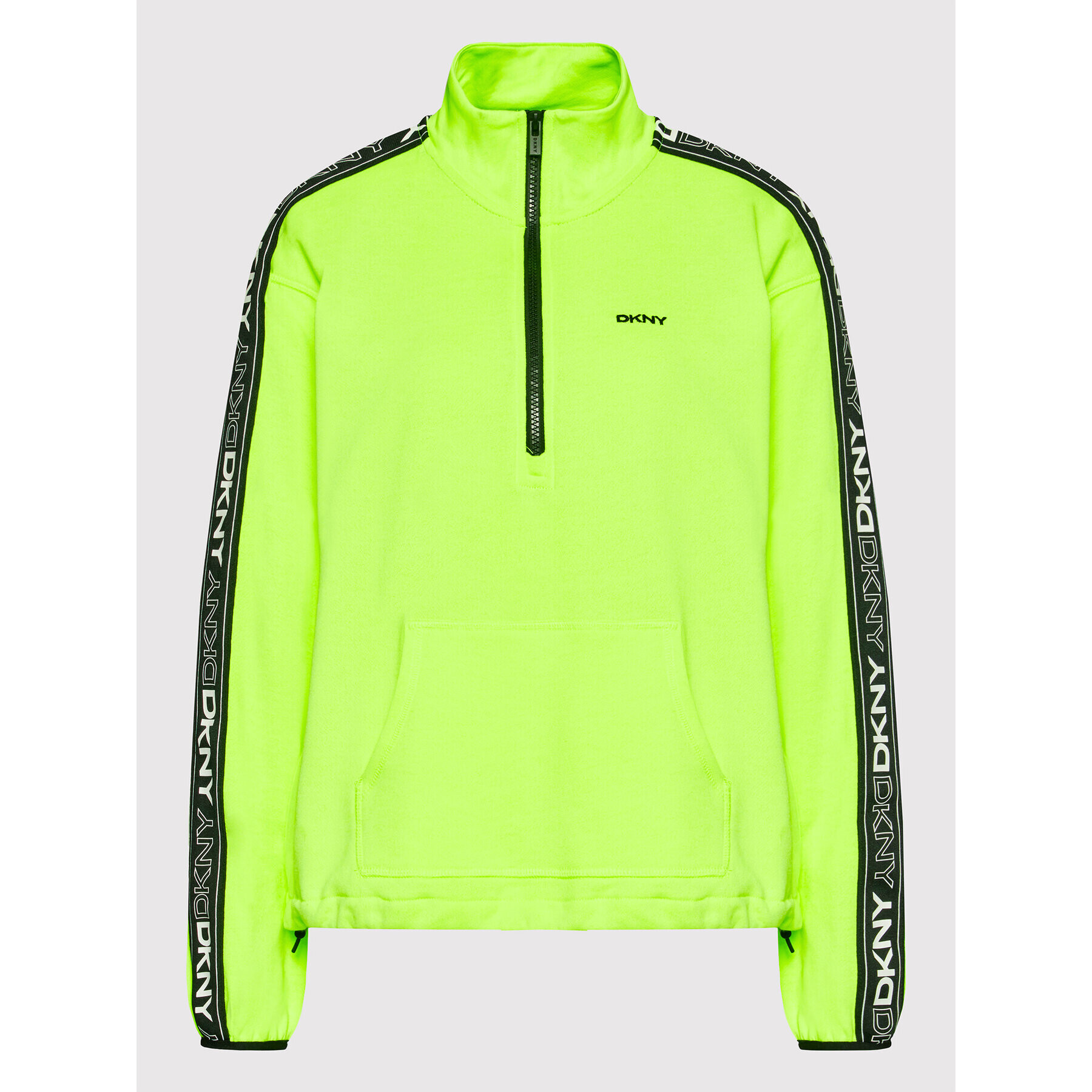 DKNY Sport Bluză DP1T8786 Verde Relaxed Fit - Pled.ro