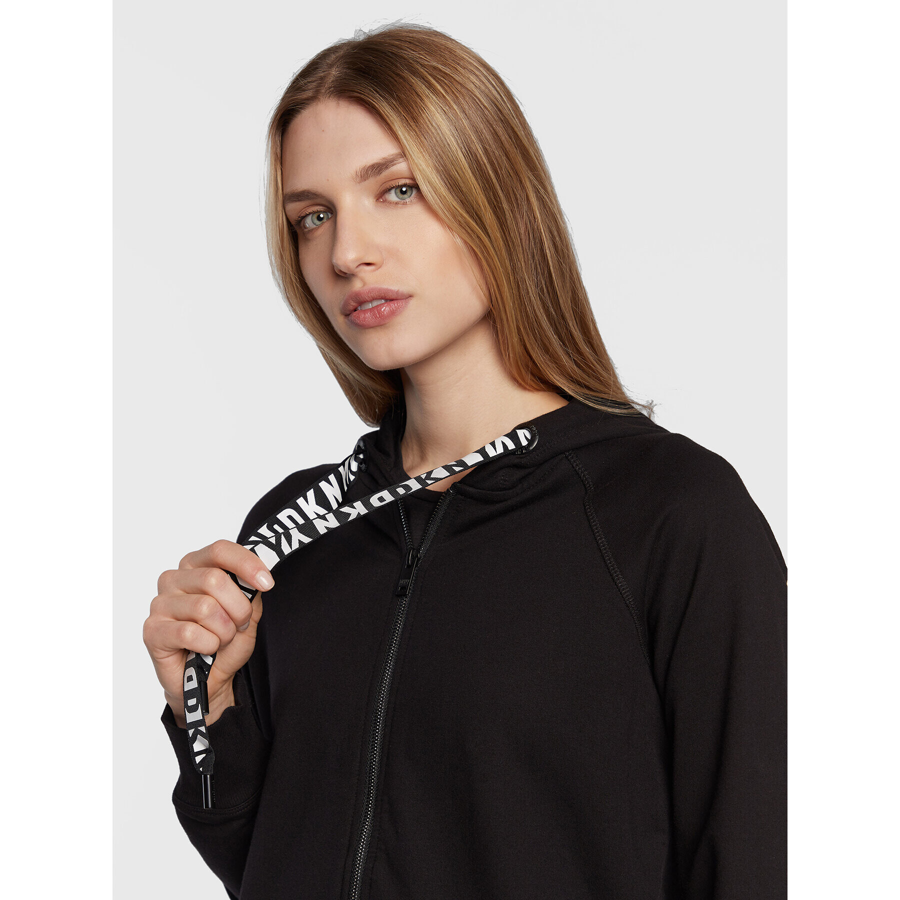 DKNY Sport Bluză DP2J8598 Negru Regular Fit - Pled.ro