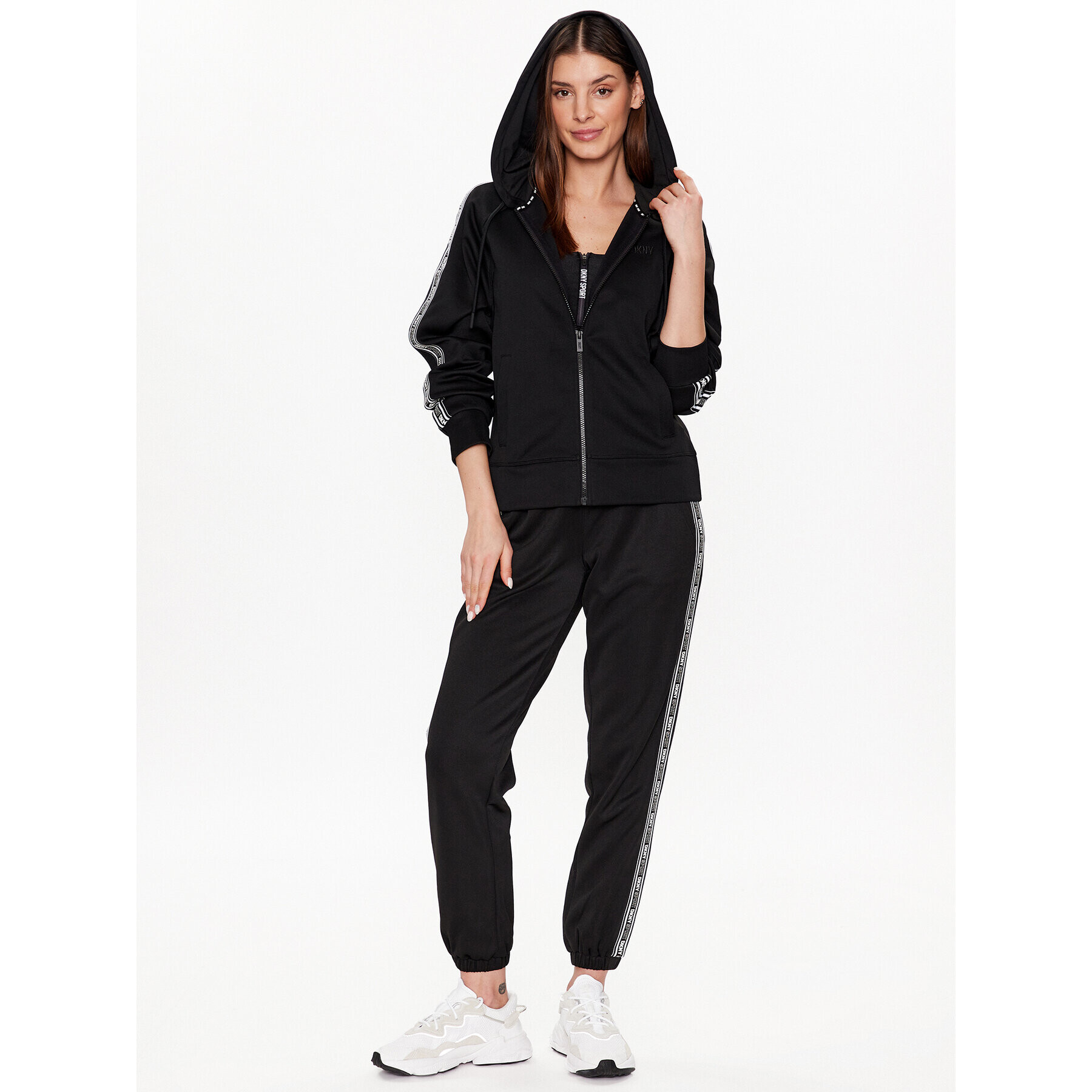 DKNY Sport Bluză DP2J9250 Negru Classic Fit - Pled.ro