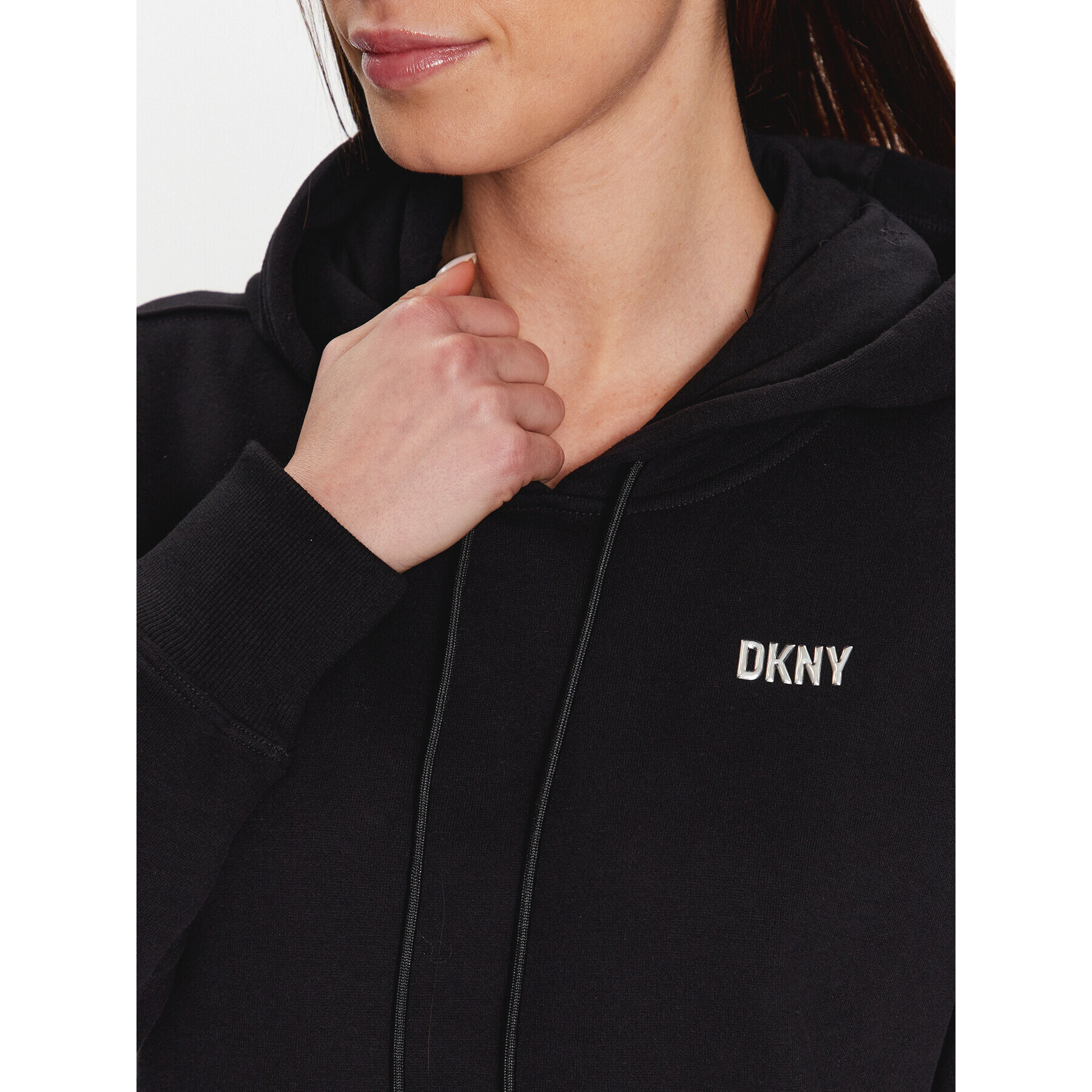 DKNY Sport Bluză DP2T9057 Negru Classic Fit - Pled.ro