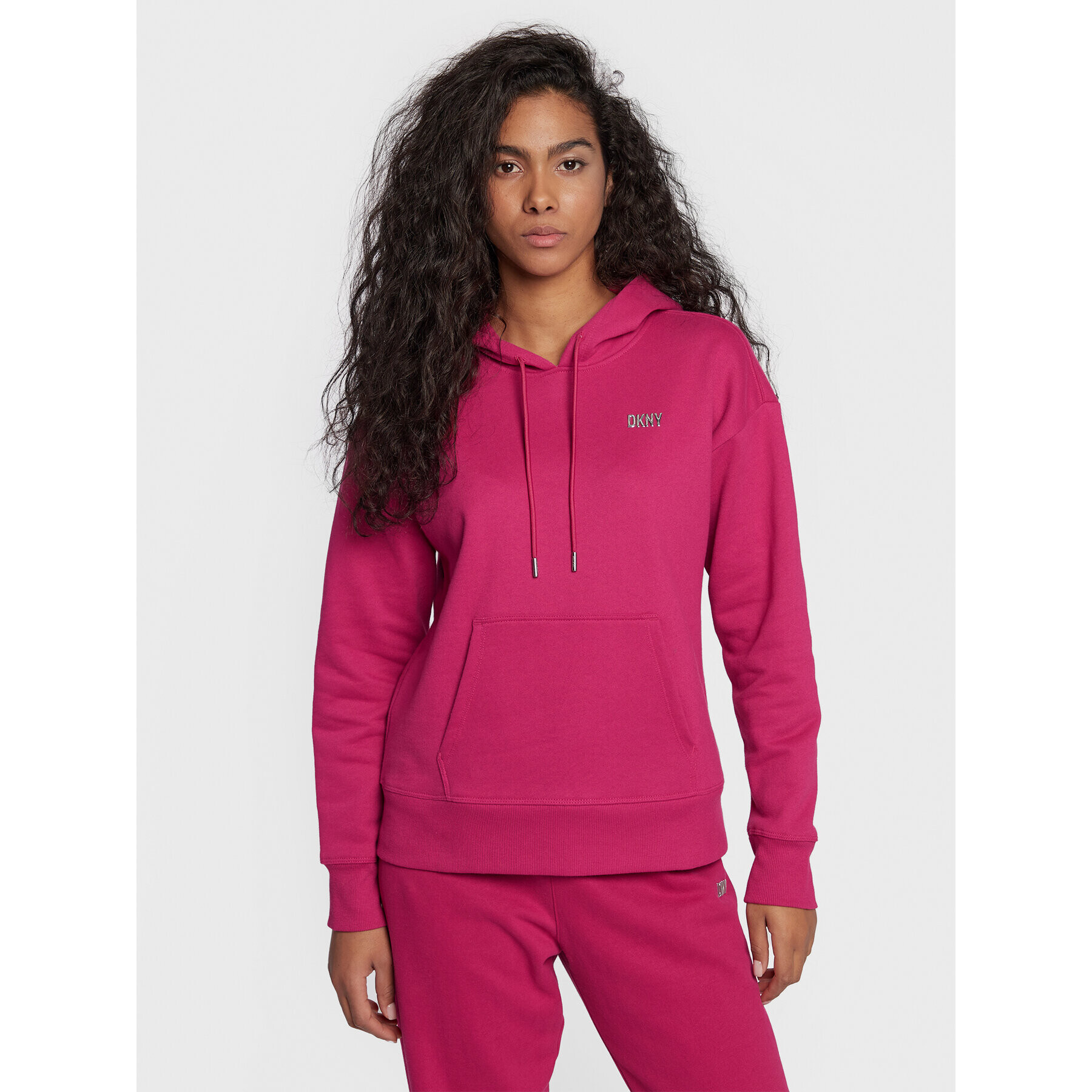 DKNY Sport Bluză DP2T9057 Roz Regular Fit - Pled.ro