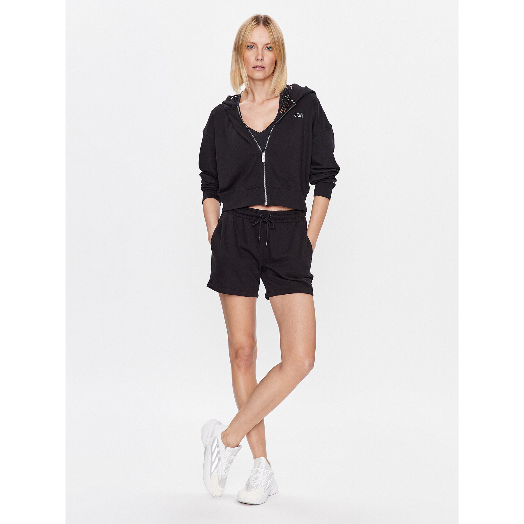 DKNY Sport Bluză DP3J9279 Negru Classic Fit - Pled.ro