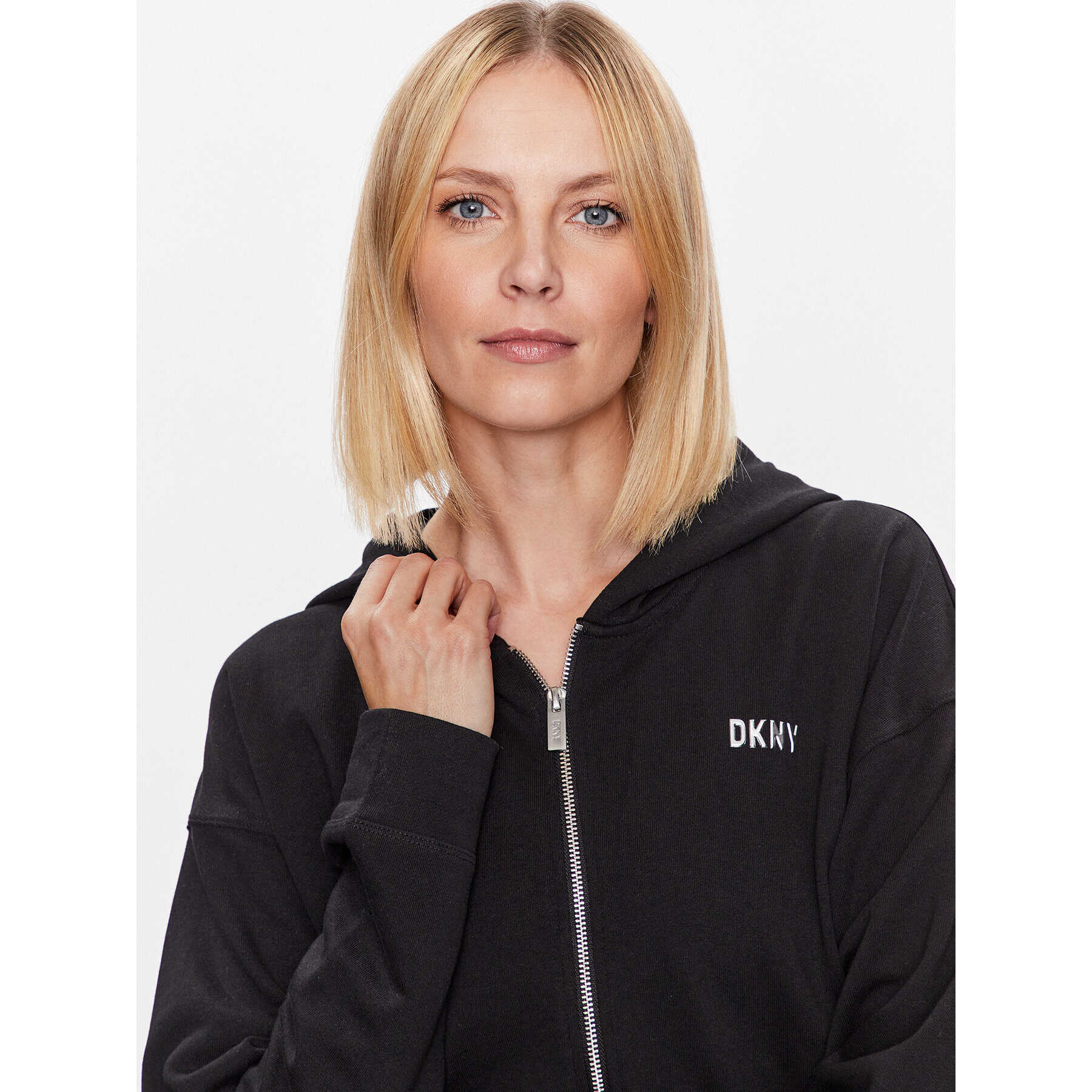 DKNY Sport Bluză DP3J9279 Negru Classic Fit - Pled.ro