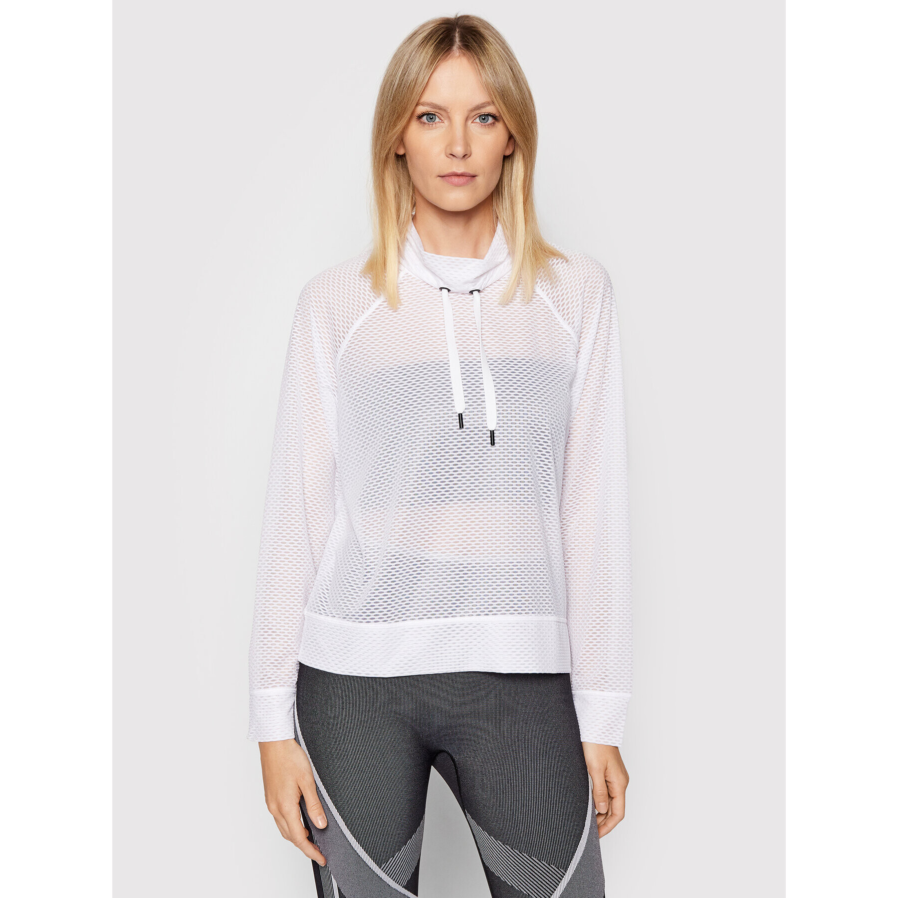 DKNY Sport Bluză DP9T6457 Alb Regular Fit - Pled.ro