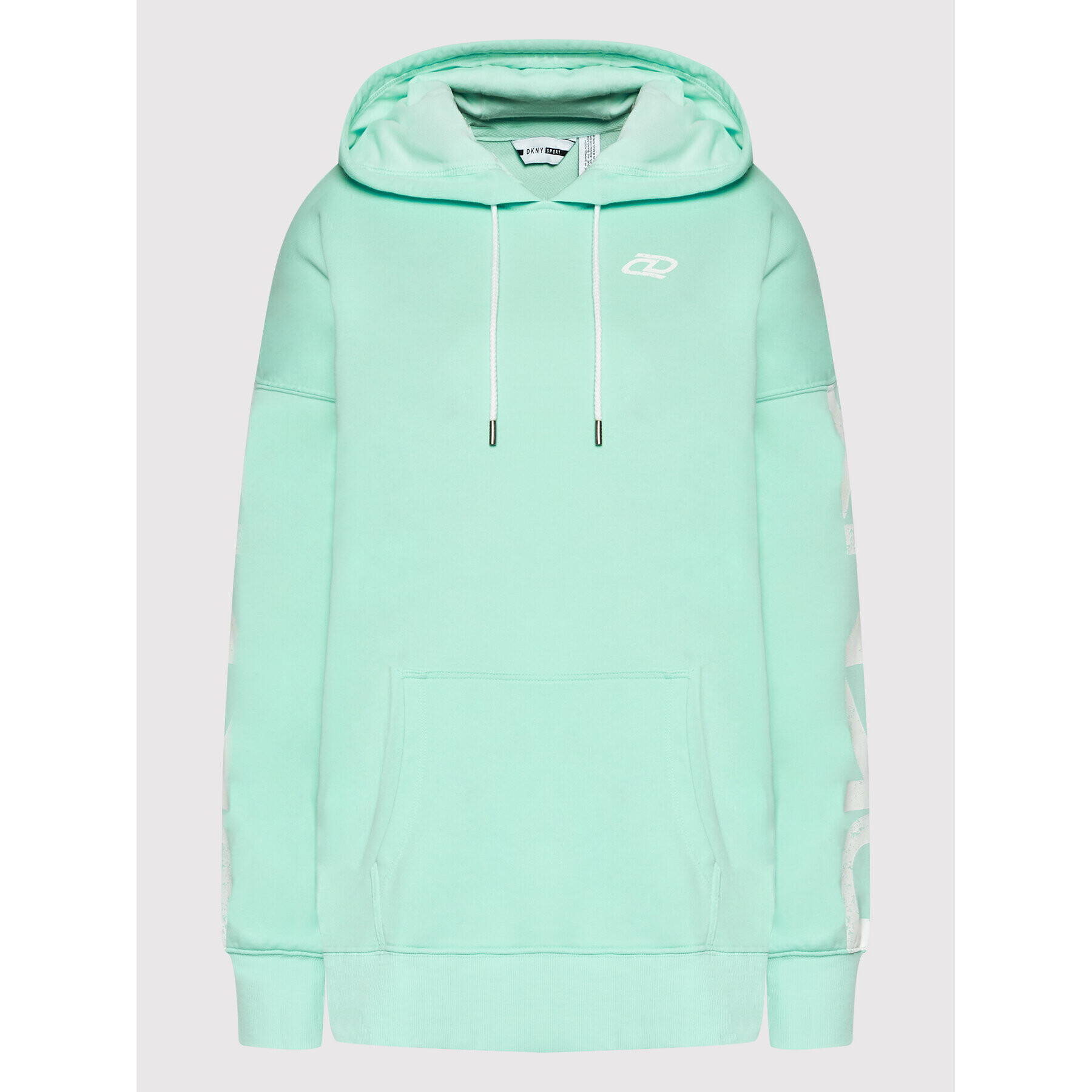 DKNY Sport Bluză DPPT8461 Verde Regular Fit - Pled.ro