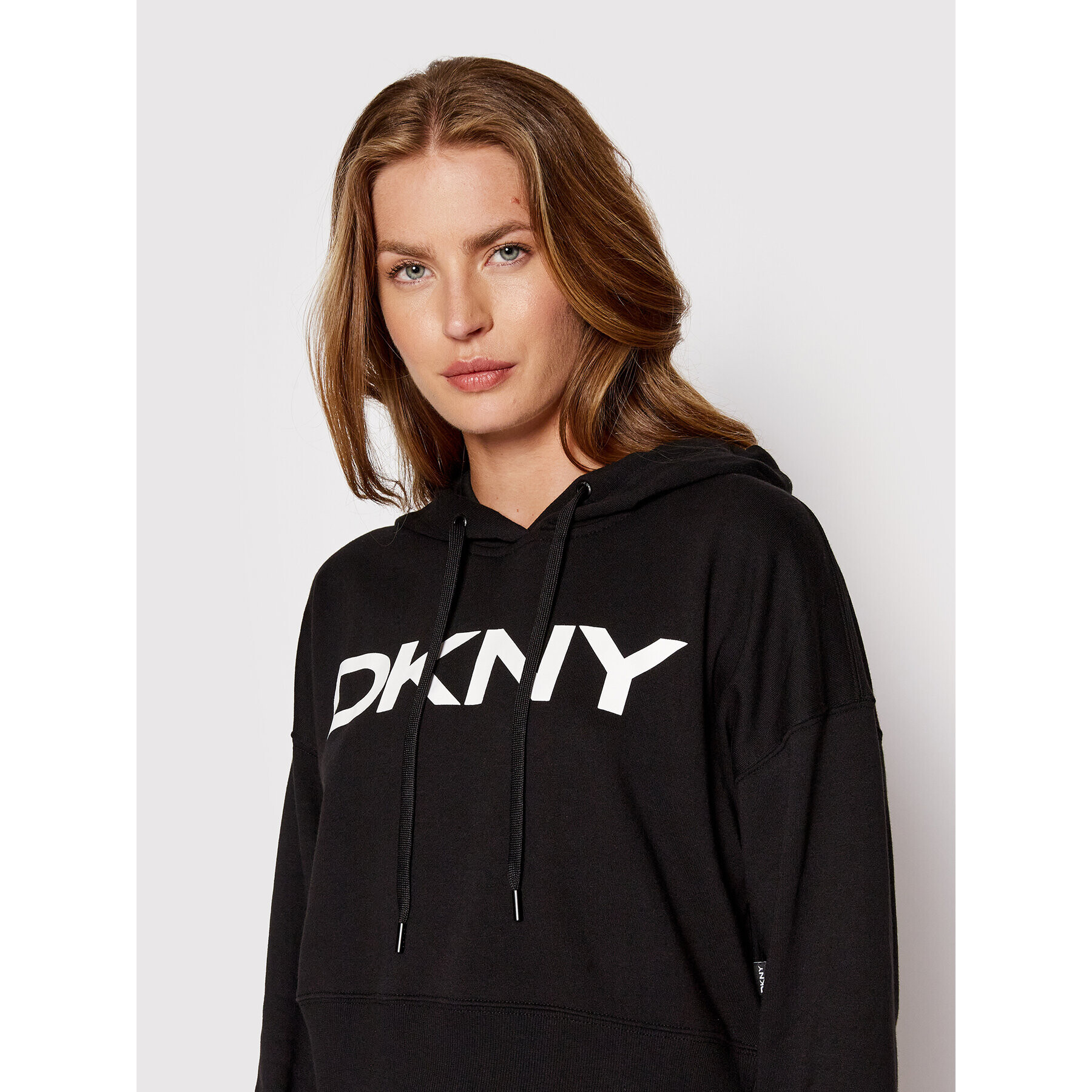 DKNY Sport Bluză DP1T8642 Negru Regular Fit - Pled.ro