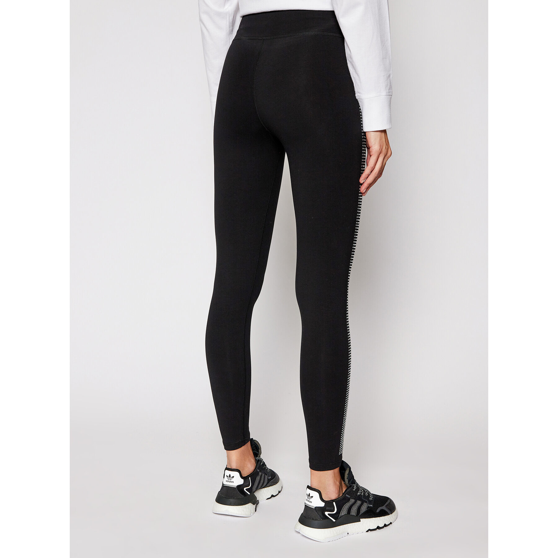 DKNY Sport Colanți DKNY DP0P2300 Negru Slim Fit - Pled.ro