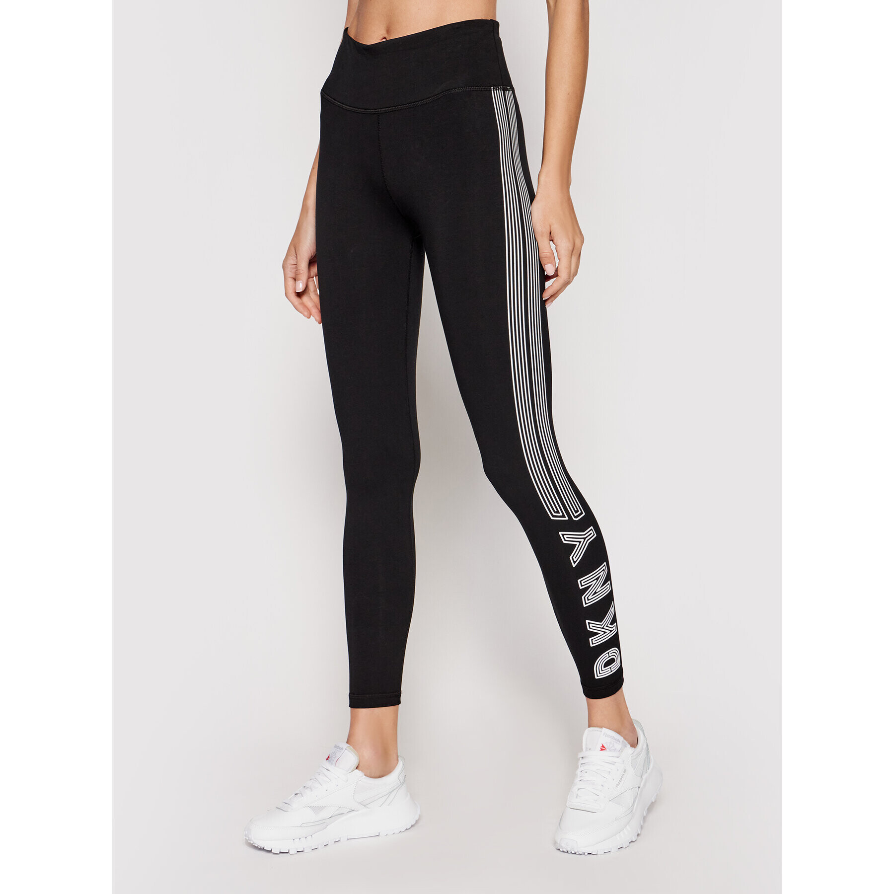 DKNY Sport Colanți DP0P2318 Negru Slim Fit - Pled.ro