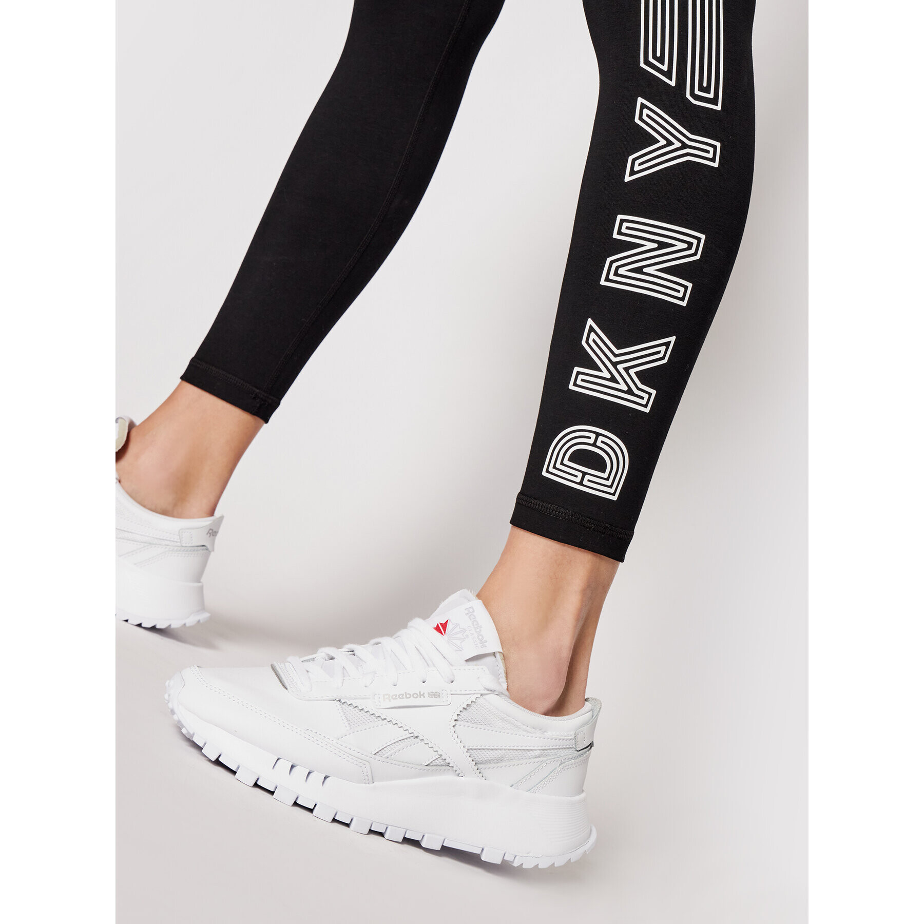 DKNY Sport Colanți DP0P2318 Negru Slim Fit - Pled.ro