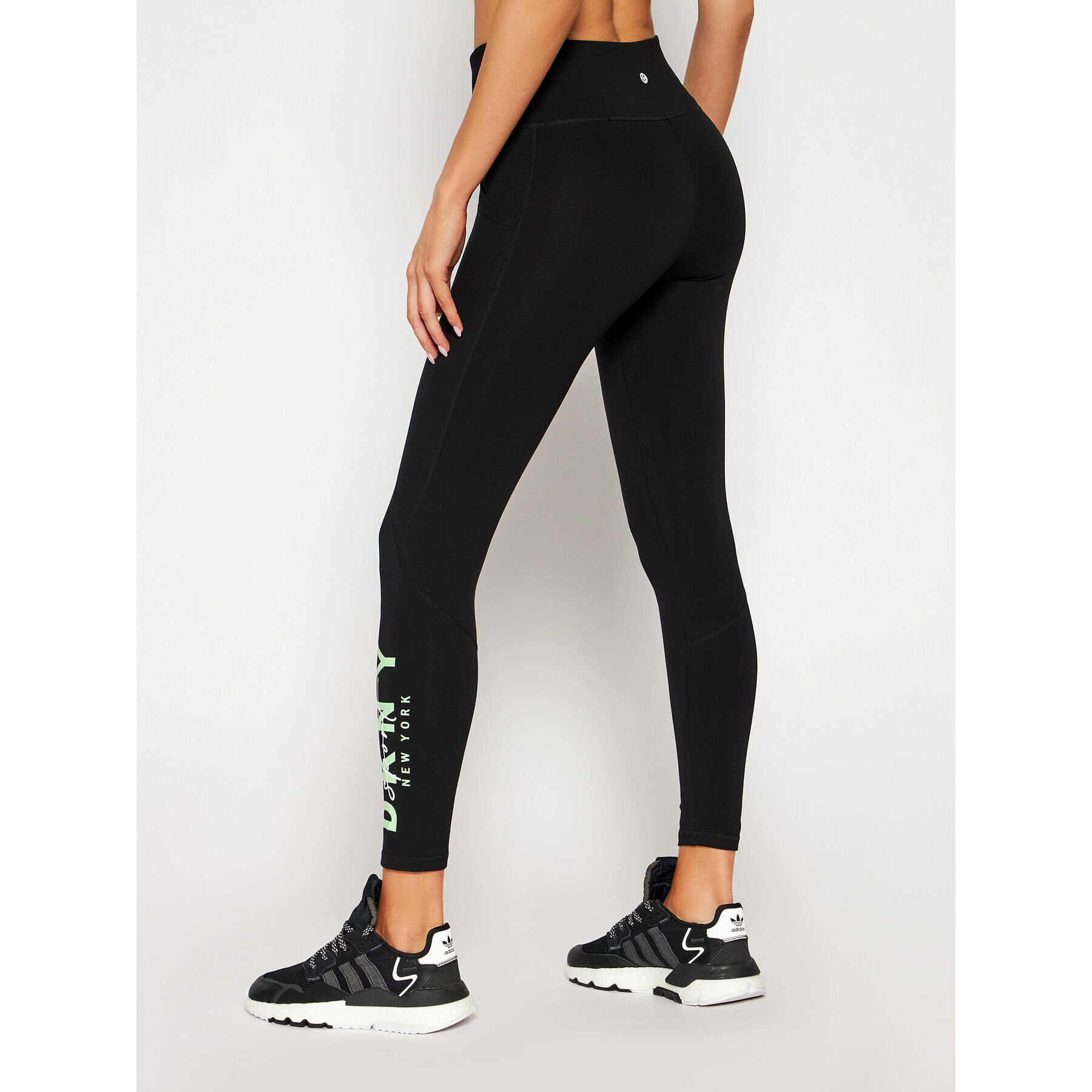 DKNY Sport Colanți DP0P2524 Negru Slim Fit - Pled.ro