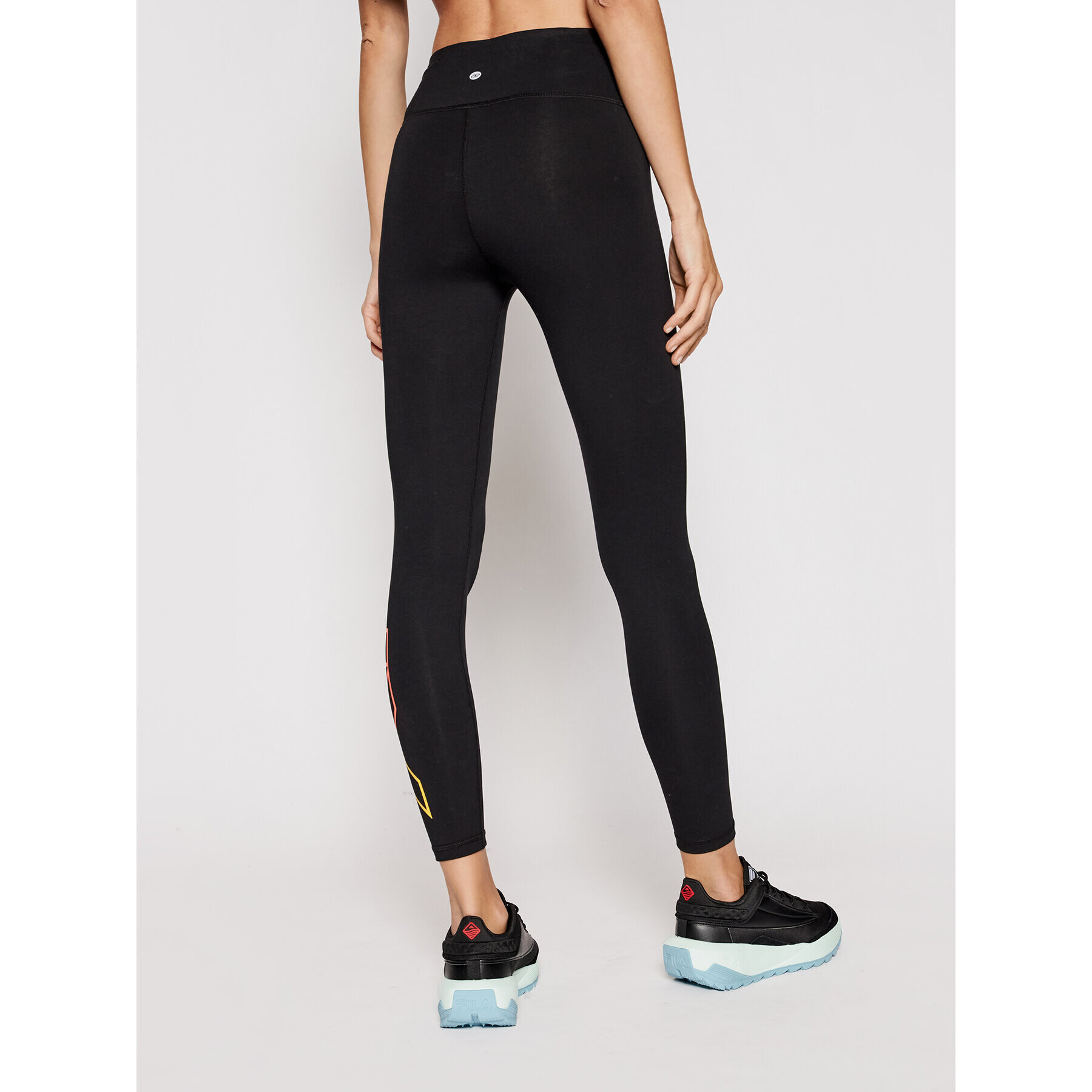 DKNY Sport Colanți DP1P2638 Negru Slim Fit - Pled.ro