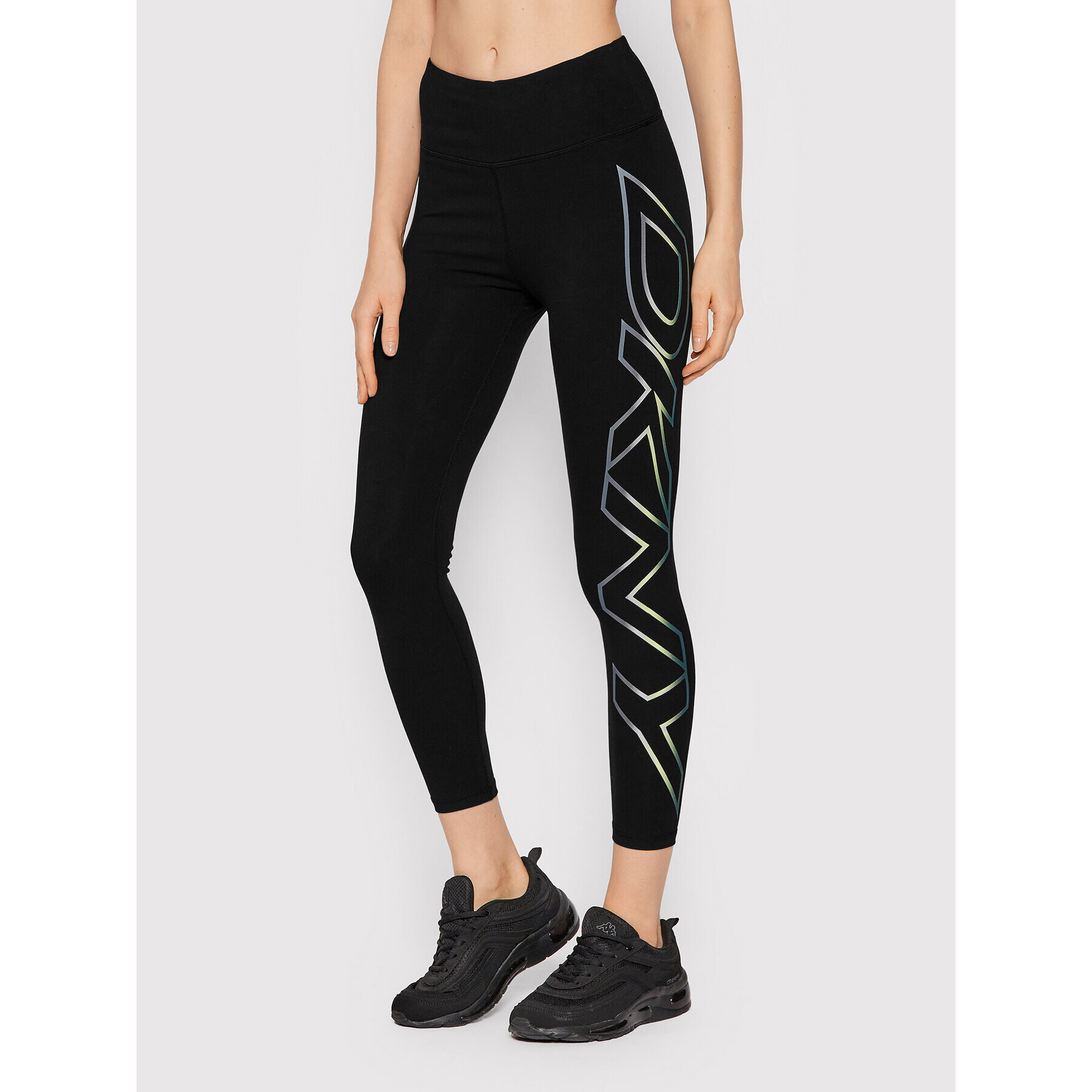 DKNY Sport Colanți DP1P2735 Negru Slim Fit - Pled.ro