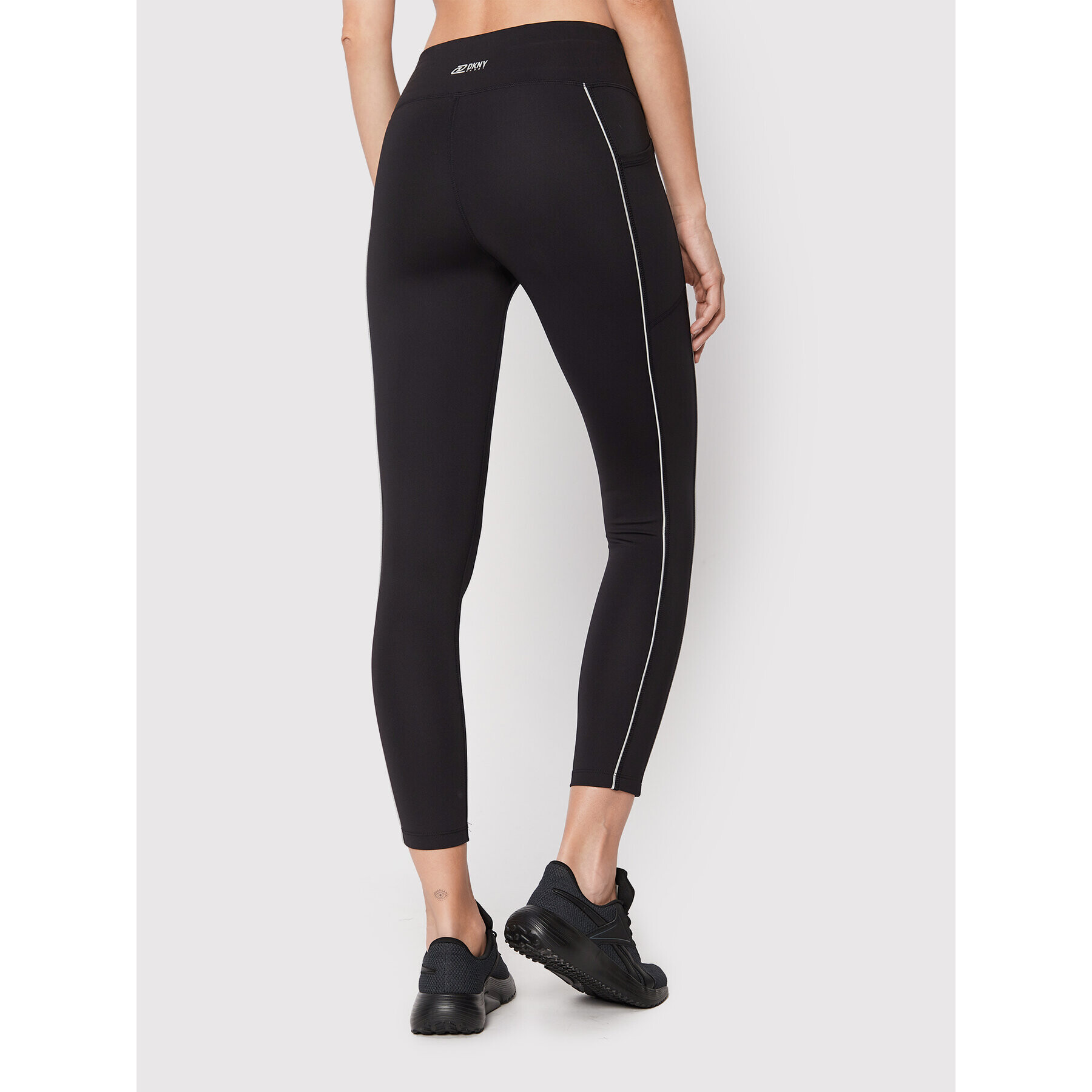 DKNY Sport Colanți DP2P2962 Negru Slim Fit - Pled.ro