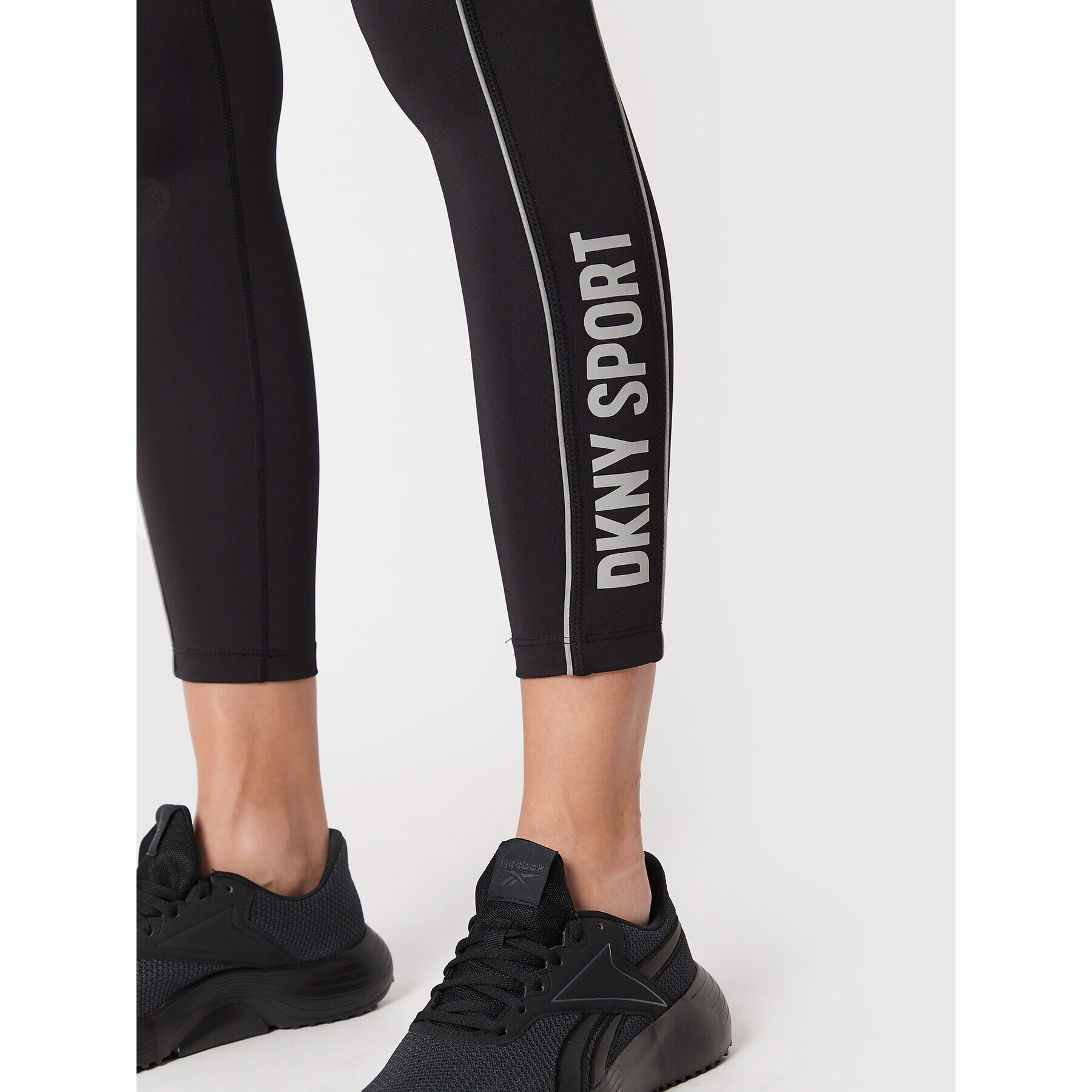 DKNY Sport Colanți DP2P2962 Negru Slim Fit - Pled.ro