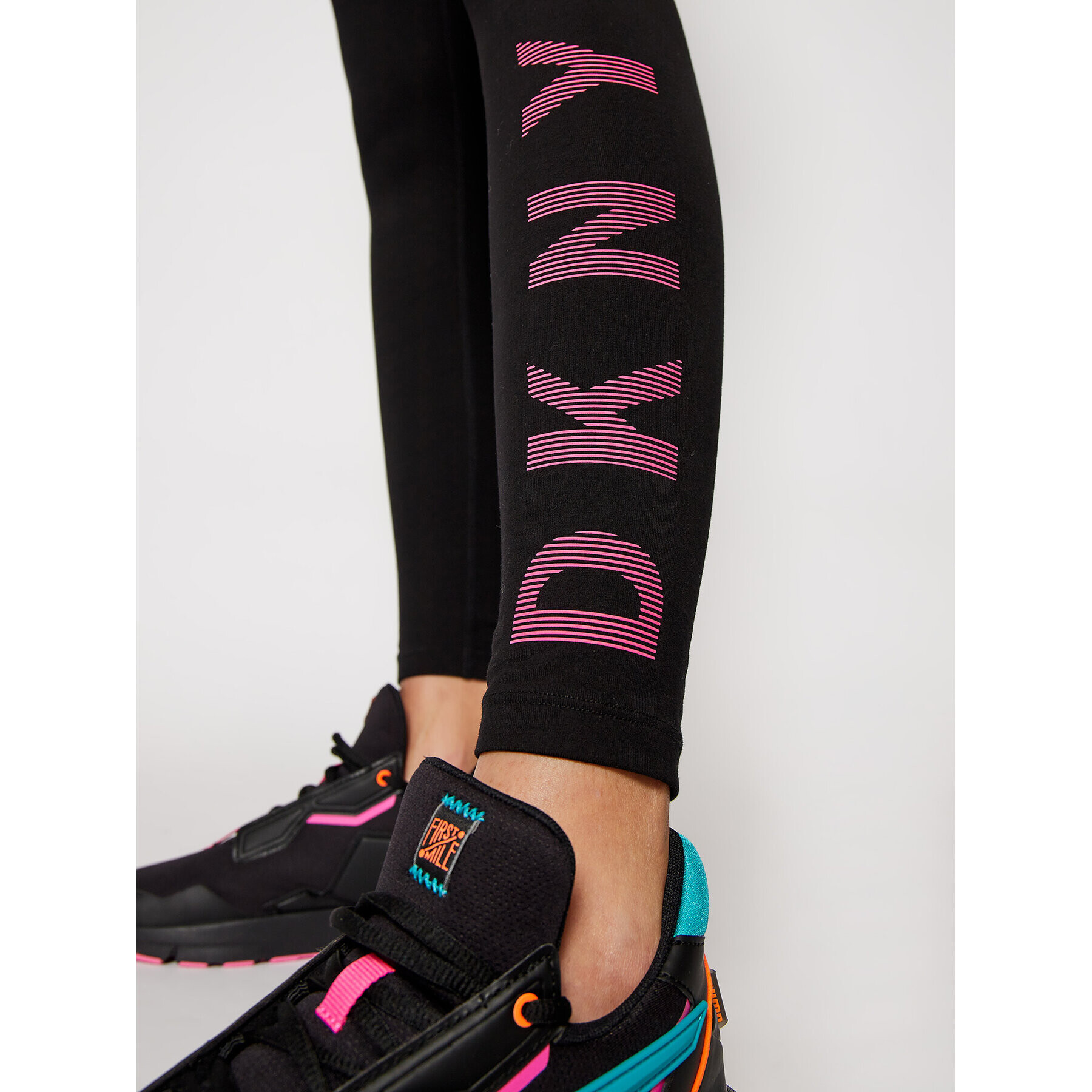 DKNY Sport Colanți DKNY DP0P1965 Negru Slim Fit - Pled.ro