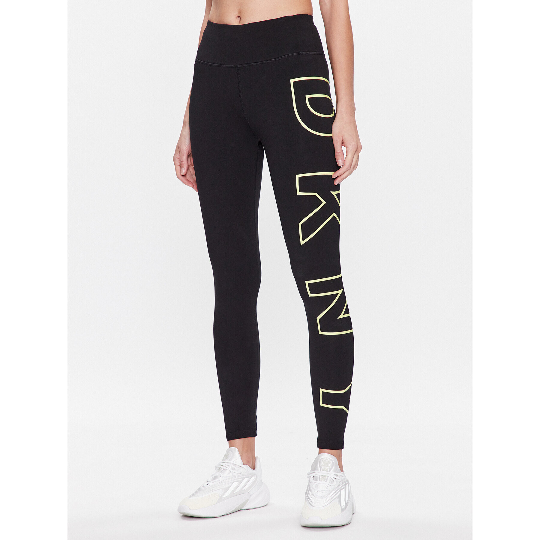 DKNY Sport Colanți DP1P1960 Galben Active Fit - Pled.ro