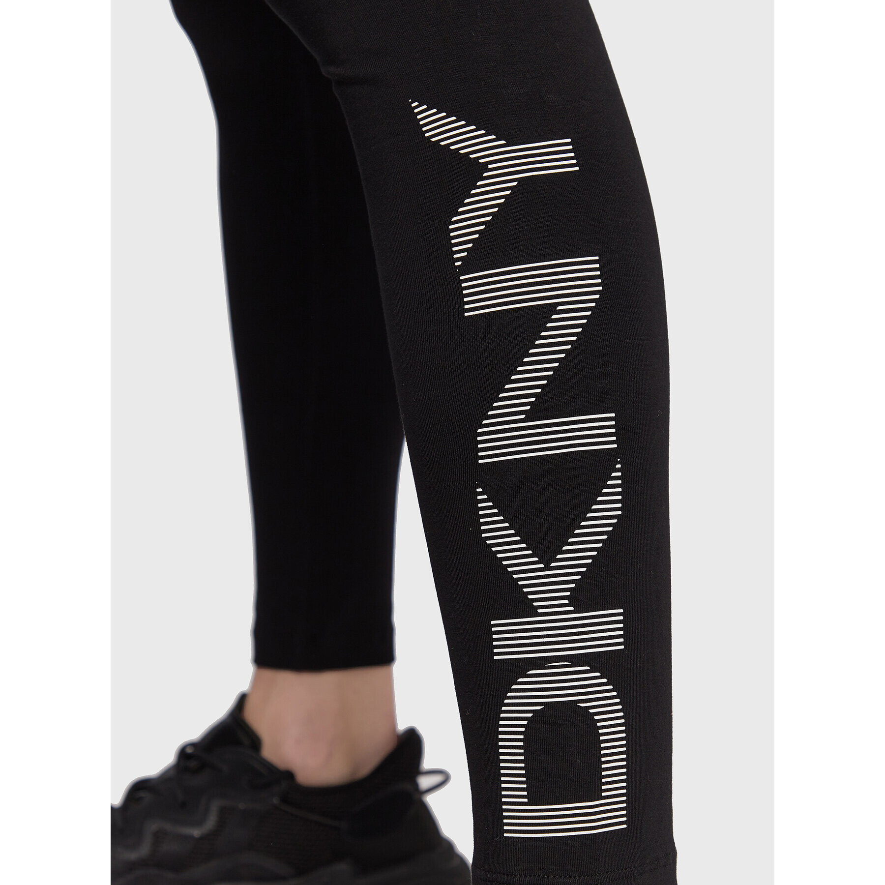 DKNY Sport Colanți DP1P1965 Negru Slim Fit - Pled.ro