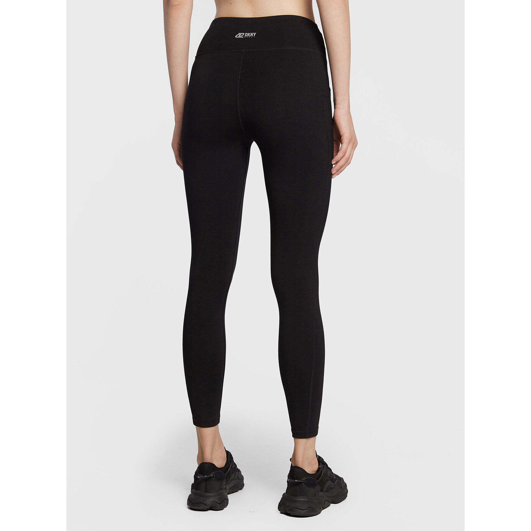 DKNY Sport Colanți DP1P2864 Negru Slim Fit - Pled.ro