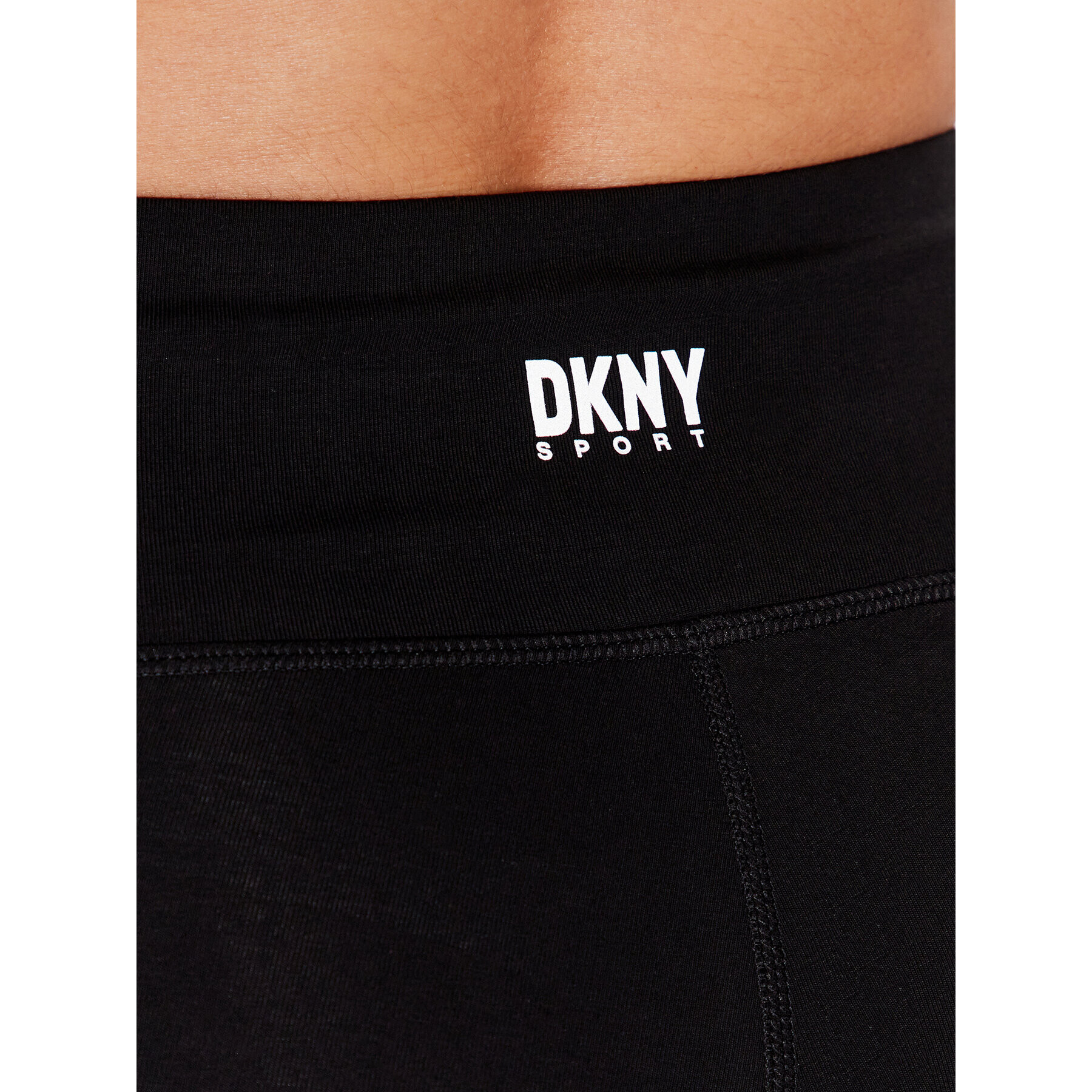 DKNY Sport Colanți DP2P1939 Negru Classic Fit - Pled.ro